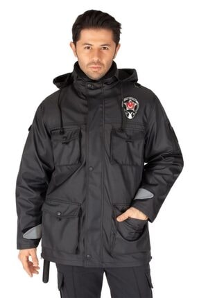 VEHBİ Yeni Tip Kamu Özel Güvenlik Erkek Kabanı (iç Montlu)