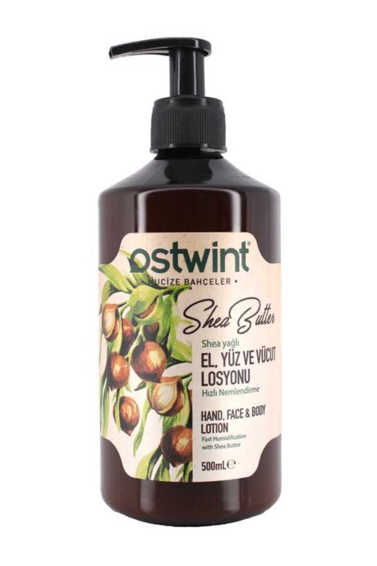 Shea Yağlı El Yüz Vücut Losyonu 500 ml — OSTWİNT-003 — تصویر 1 از 1