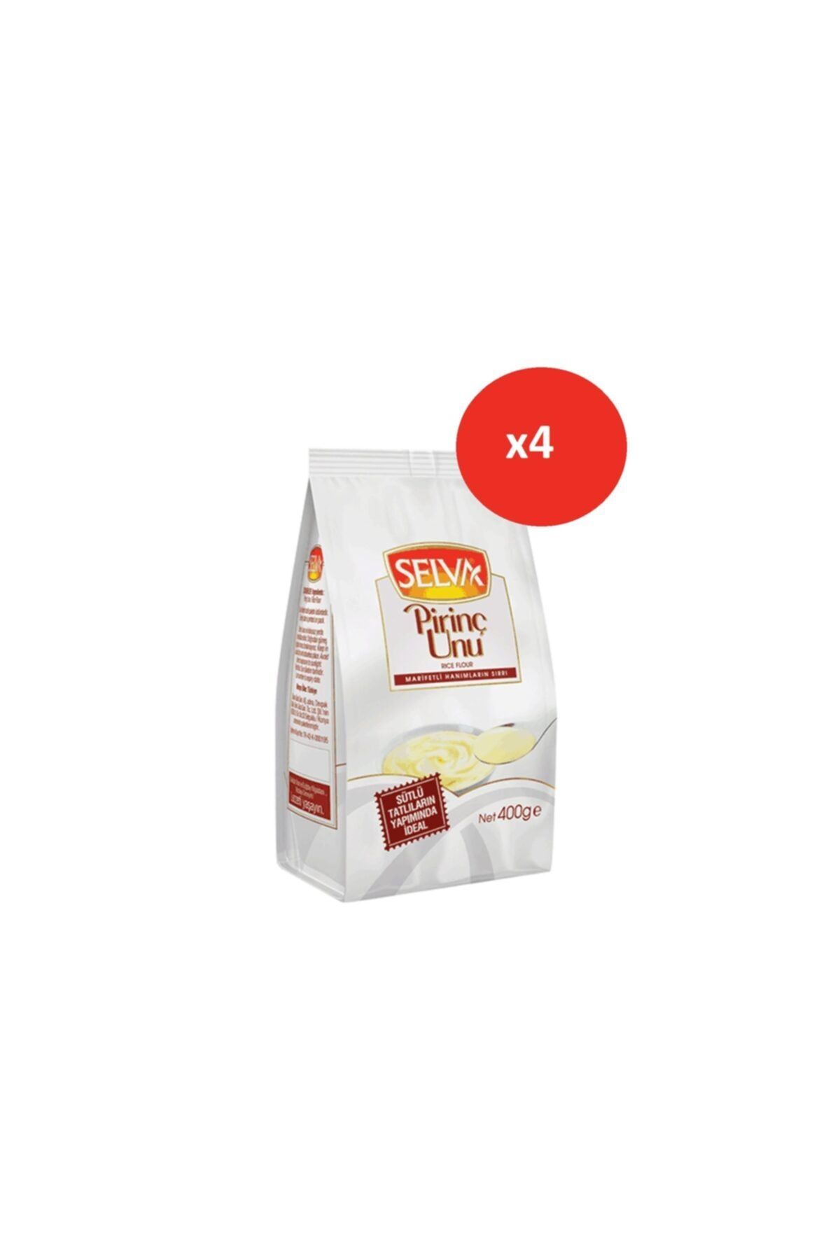 SELVA Pirinç Unu 400 Gr 4 Adet