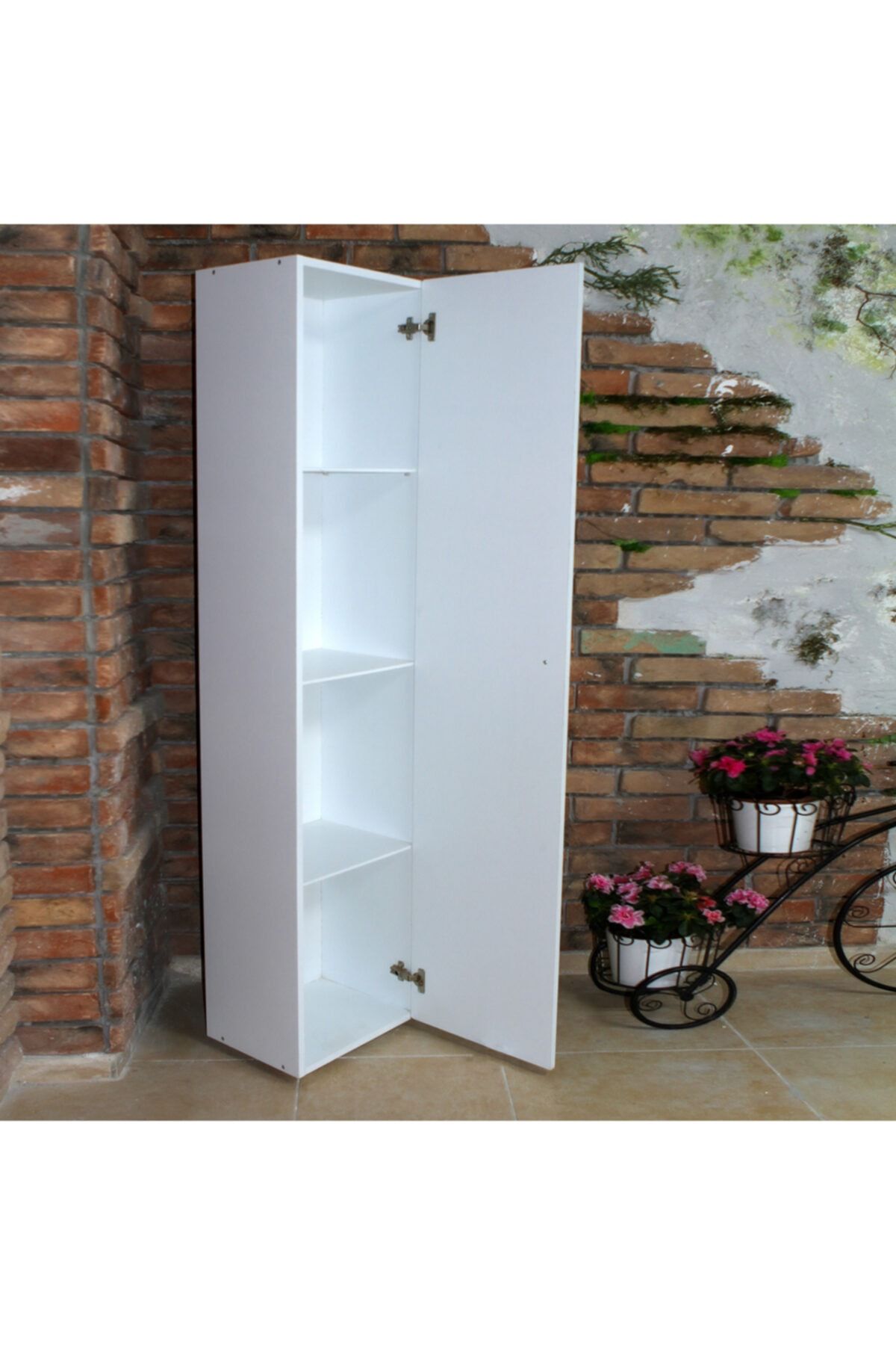 IBR Modüler Mobilya Ibr Çok Amaçlı Tek Kapaklı Hol Banyo Mutfak Kiler