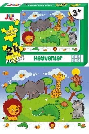 Joho Toys Hayvanlar 24 Parça Puzzle 5550000000132