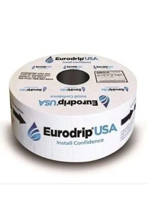 Yassı Damlama Çap 16mm 8 Mil 20cm 3.6lt (2300metre) Eurodrip Yassı Damlama 06