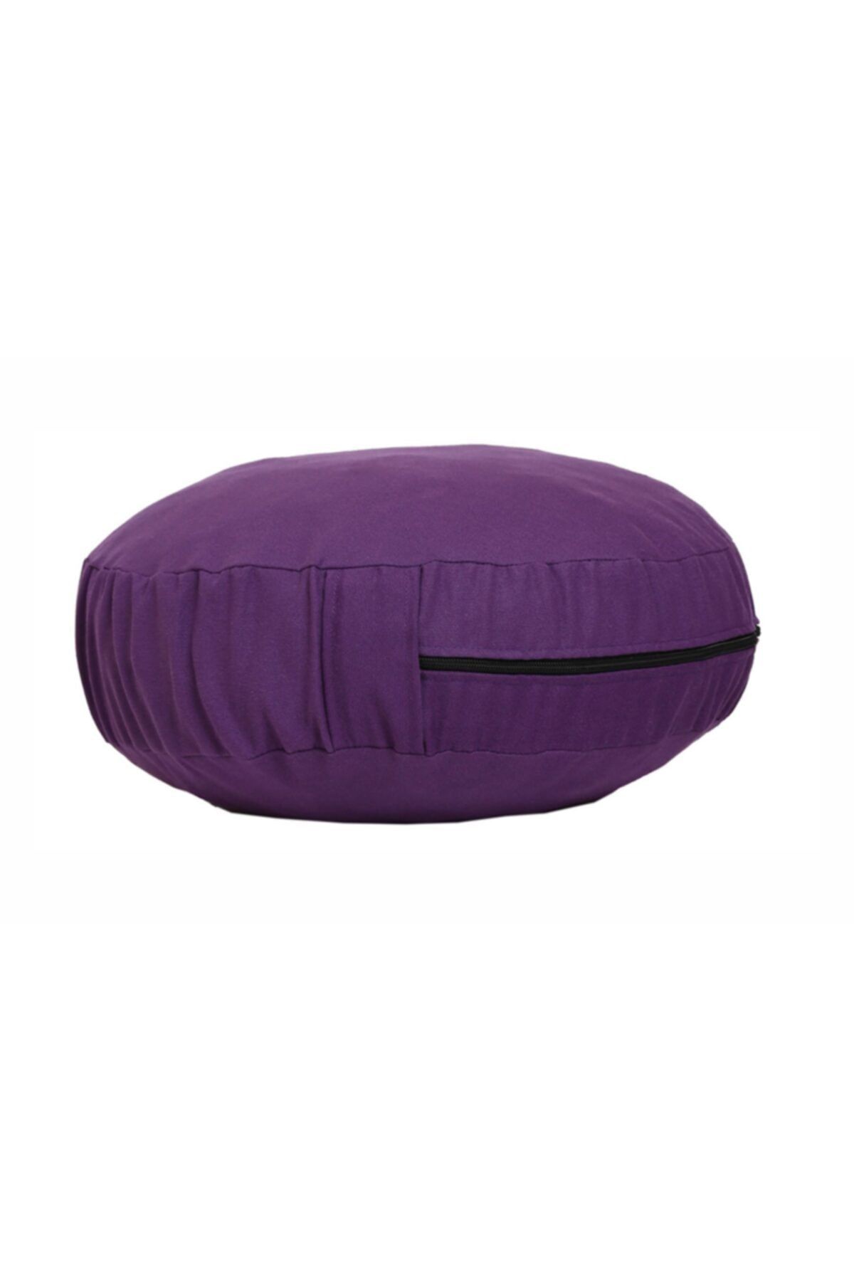 مت یوگا بنفش مردانه و زنانه کوسن مدیتیشن پوسته ارگانیک + Bolster دو مجموعه REMEGE