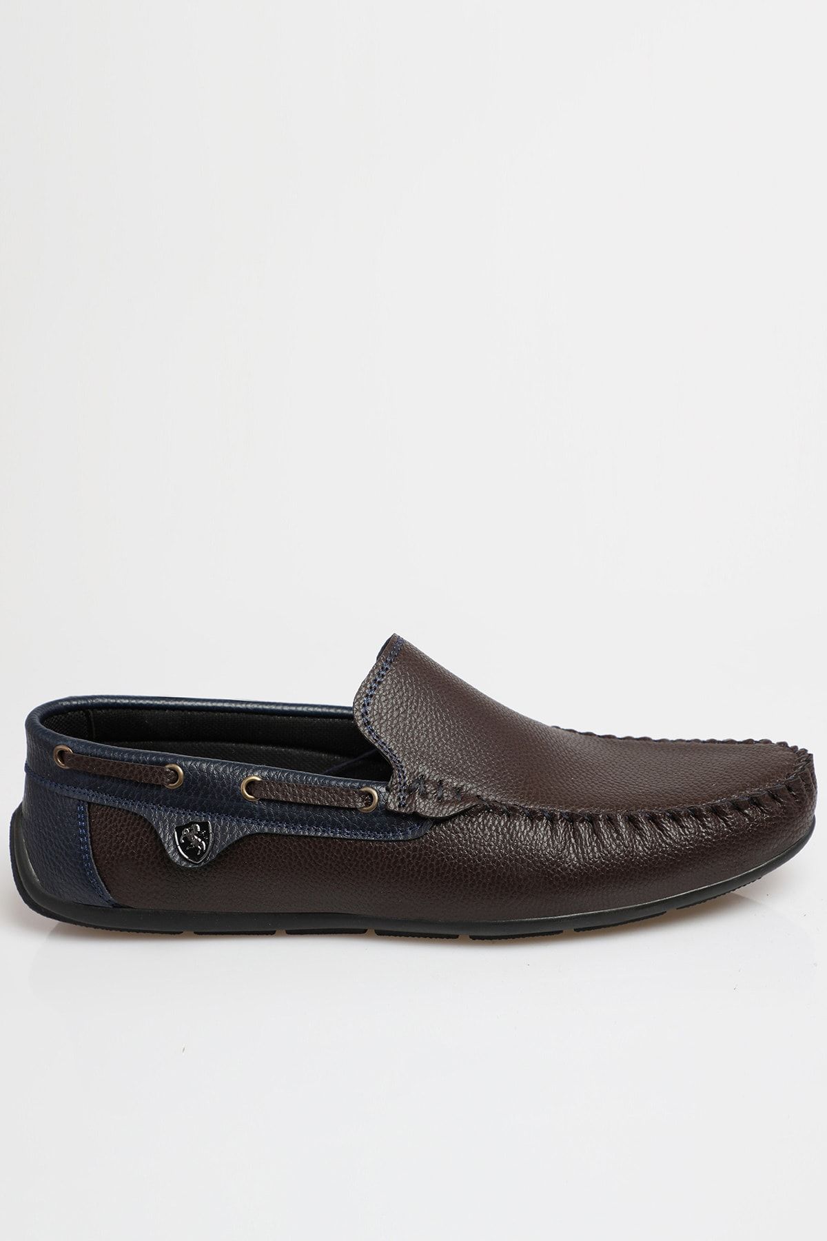 zincirport-Ανδρικά παπούτσια Rog Loafer σε καφέ Navy Blue 2