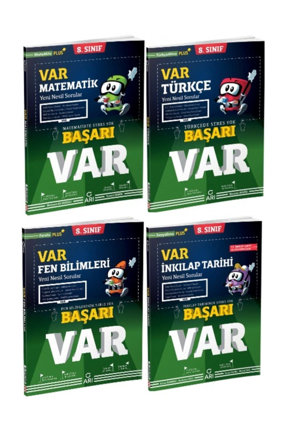 ari yayinlari 8 sinif lgs basari var turkce matematik fen inkilap