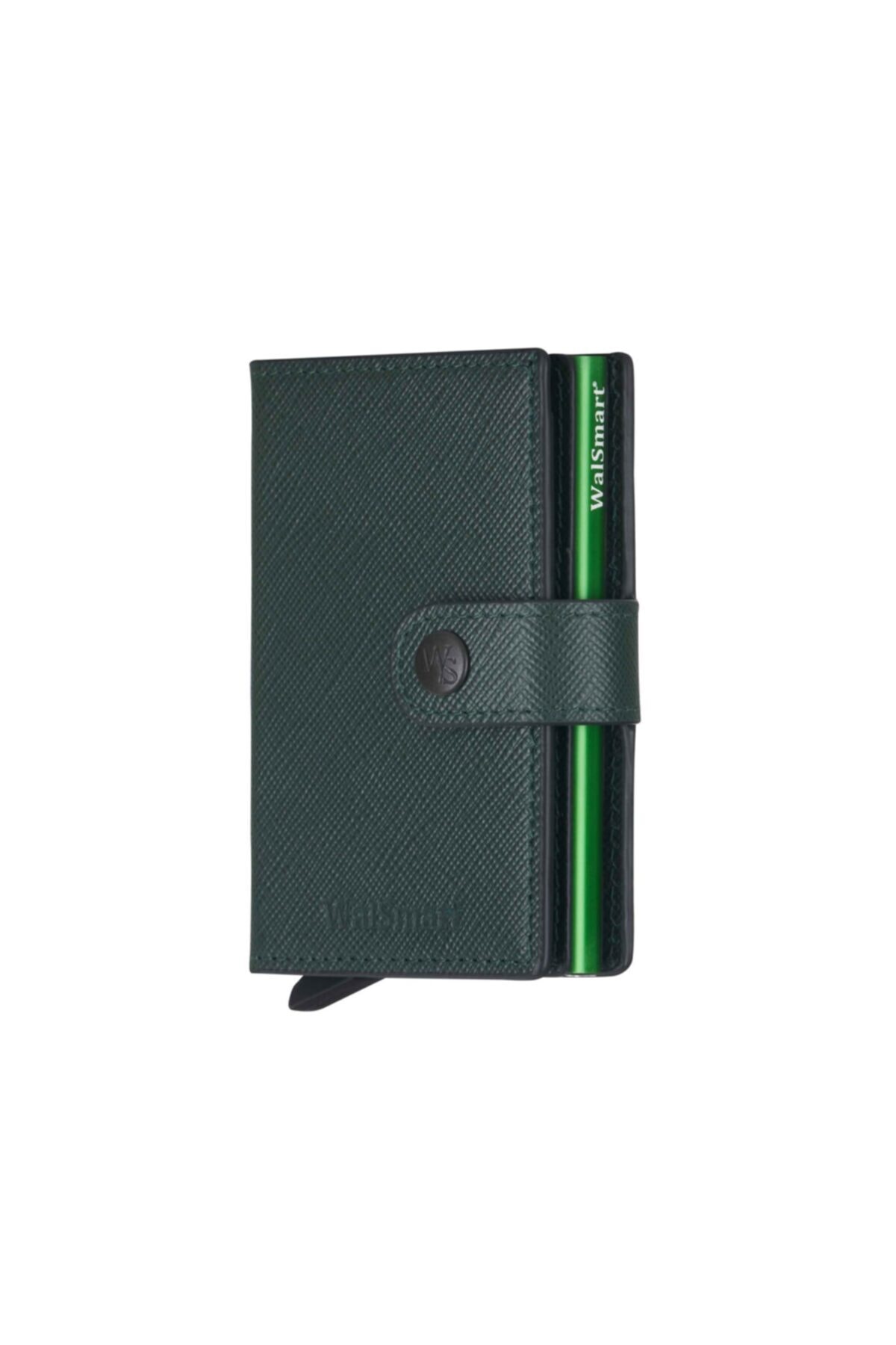 کیف پول مردانه سبز WalSmart | PRA-3614517-022476 اورجینال - تصویر 4