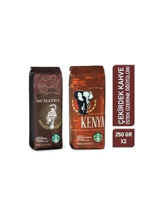 Starbucks Sumatra Ve Kenya Çekirdek Filtre Kahve 2 Paket 2x250 gr 250G.SUM.KEN