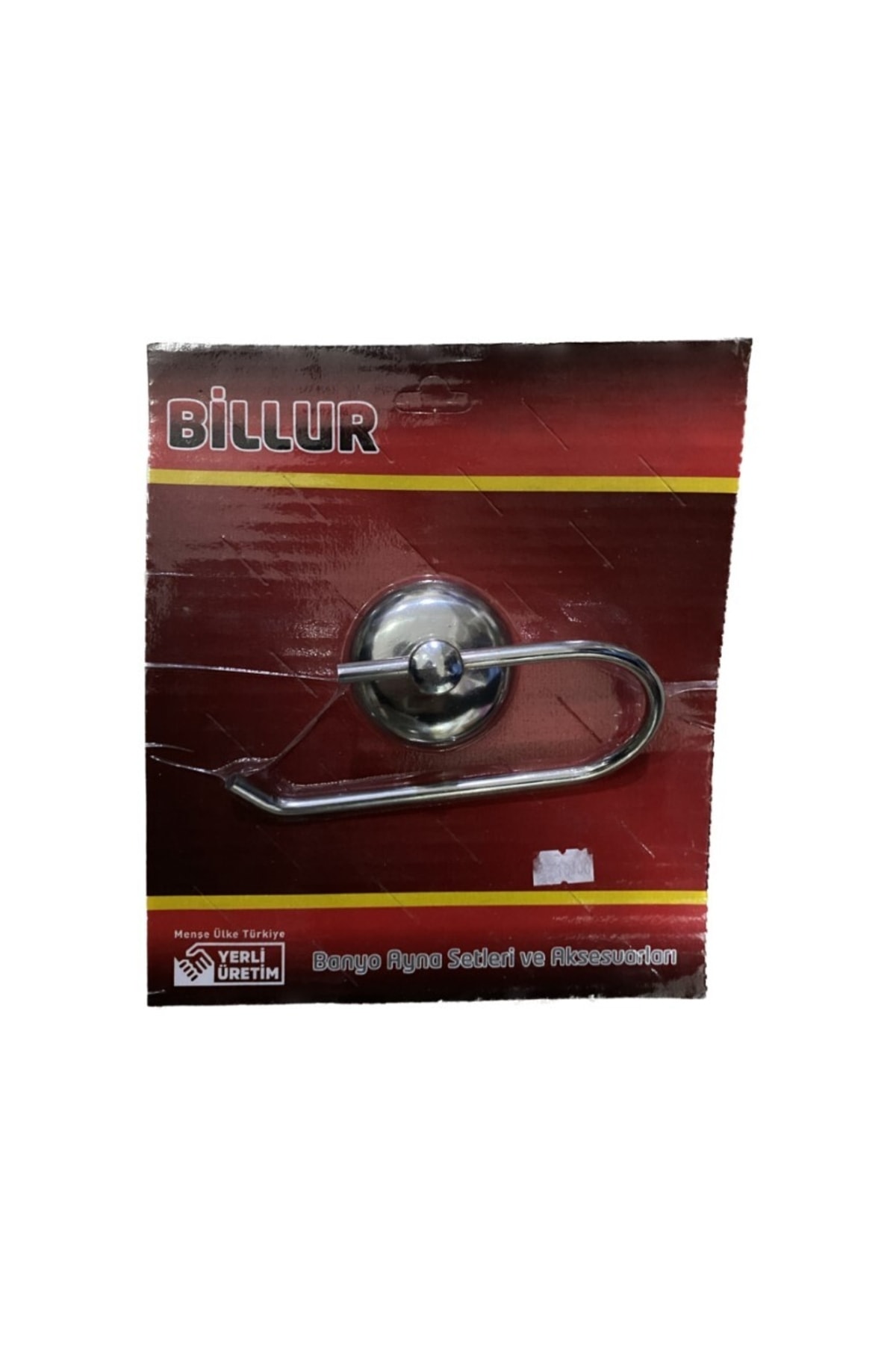 Billur Krom Tuvalet Kağıdı Askısı