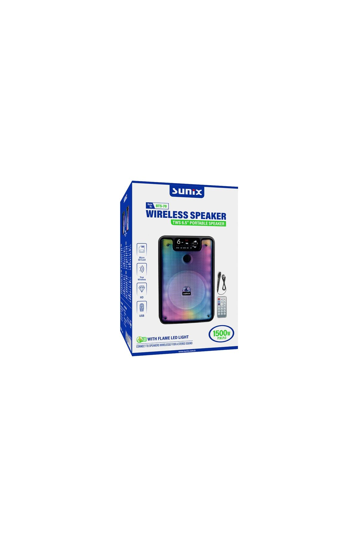 Sunix Karoke + Bluetooth Hoparlör Bts-70