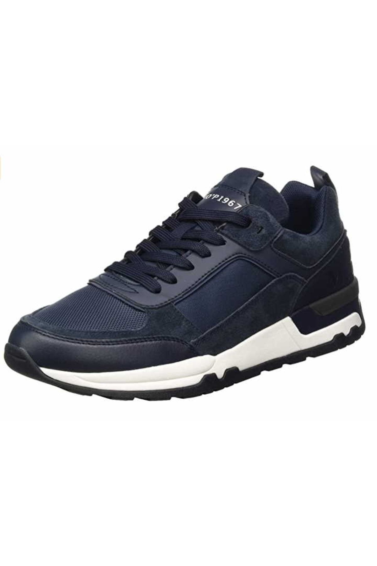 Marc O'Polo Sneaker Blau Flacher Absatz Fast ausverkauft