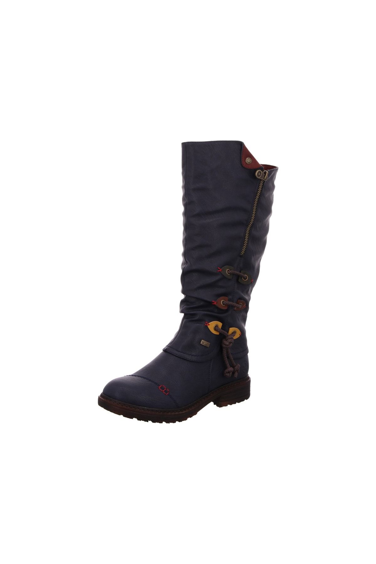 Rieker Outdoor-Schuhe Blau Flacher Absatz