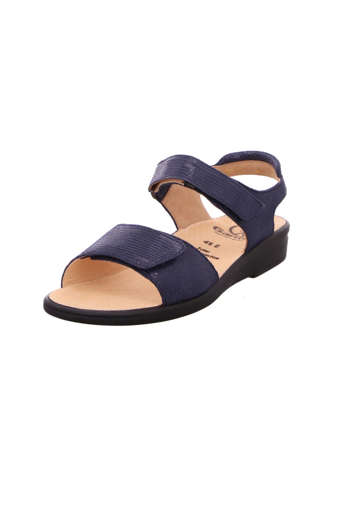 Ganter Sandalette Blau Flacher Absatz Fast ausverkauft