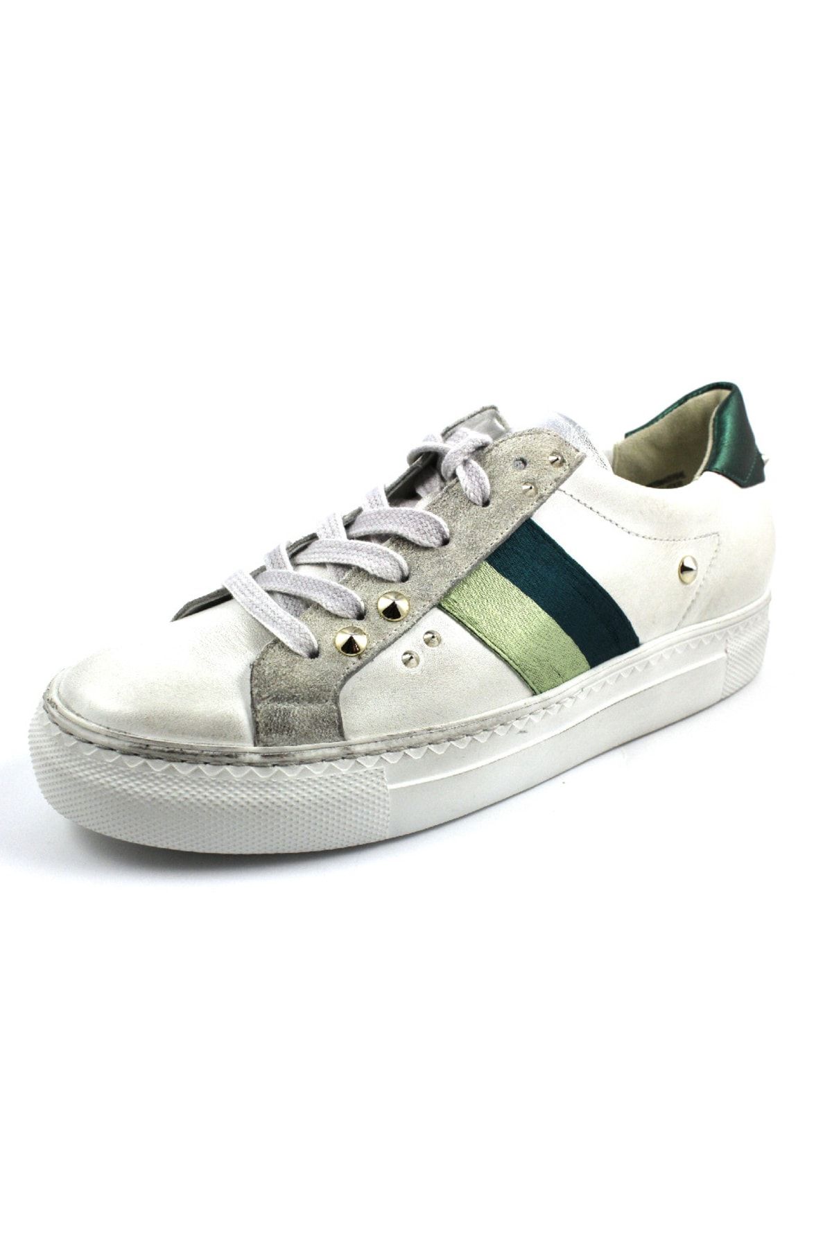 Paul Green Sneaker Weiß Flacher Absatz Fast ausverkauft