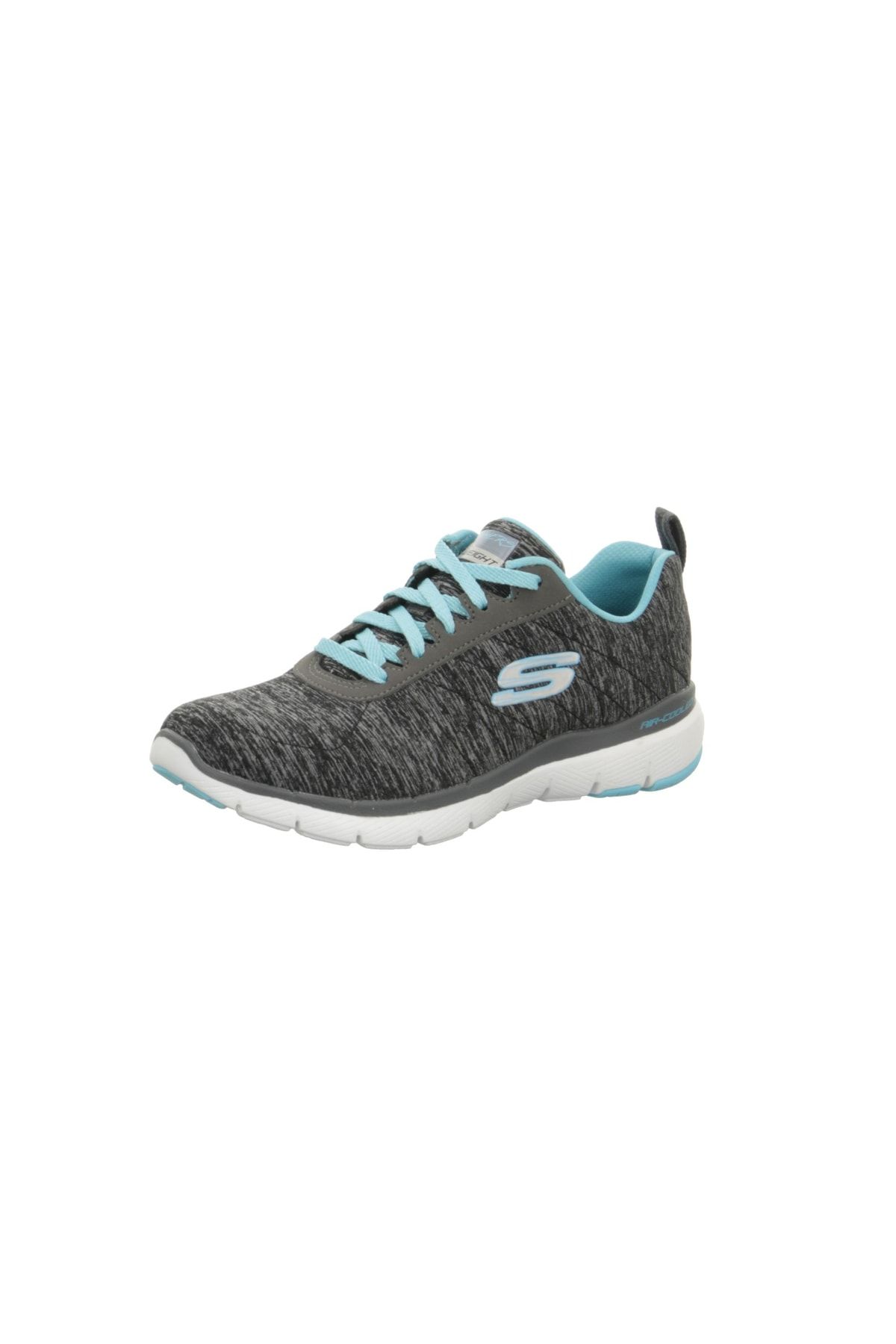 SKECHERS Sneaker Grau Flacher Absatz Fast ausverkauft