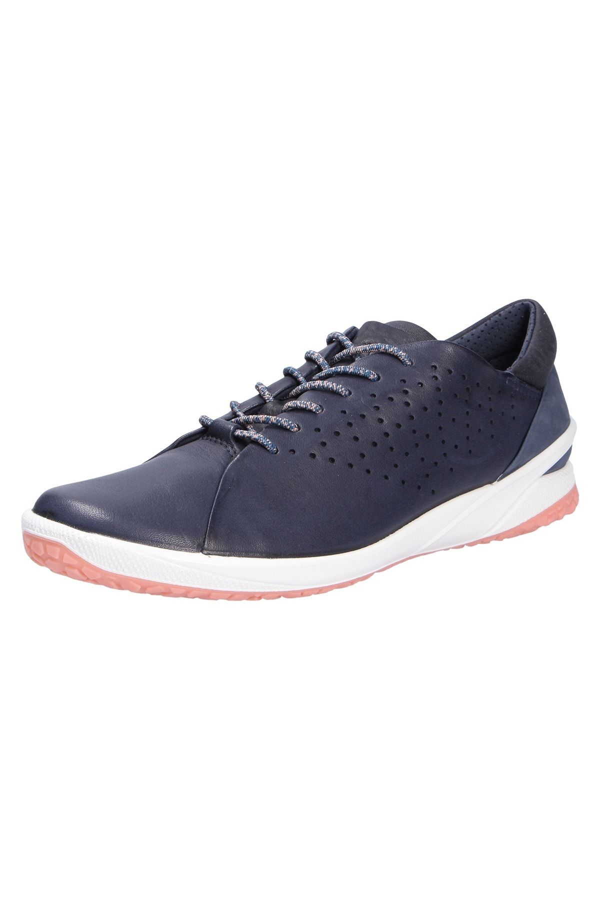 Ecco Sneaker Blau Flacher Absatz Fast ausverkauft
