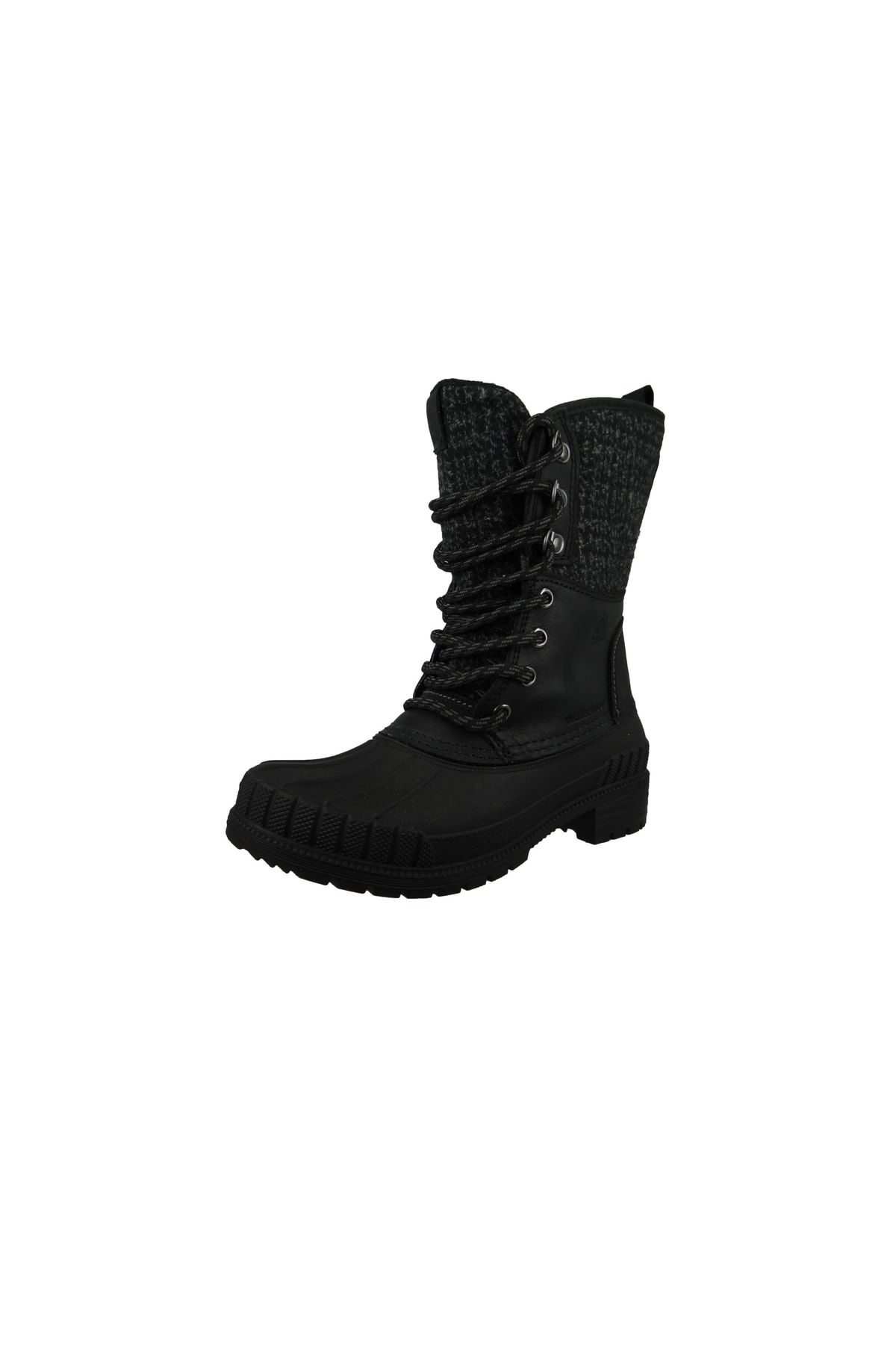 Kamik Stiefel Schwarz Flacher Absatz Fast ausverkauft