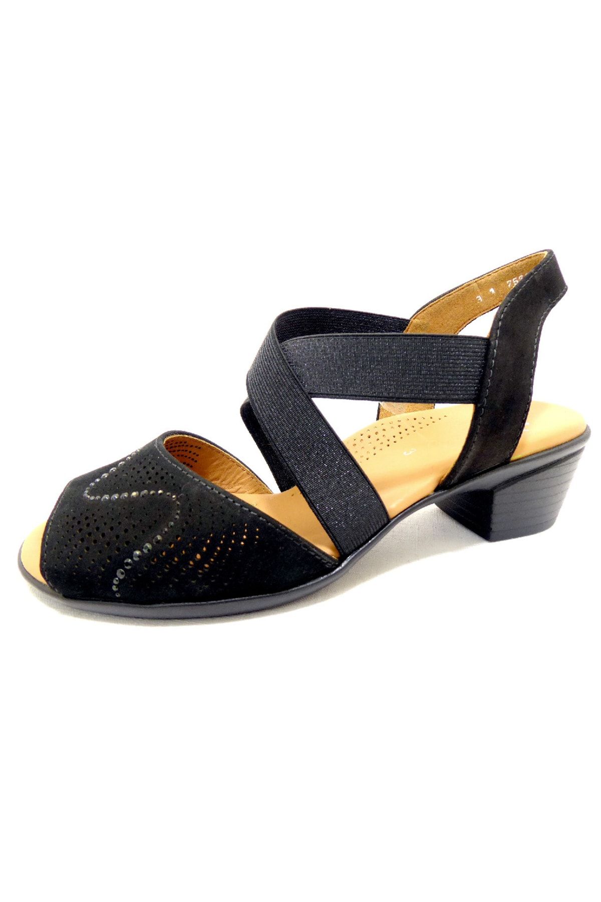 ARA Sandalette Schwarz Flacher Absatz Fast ausverkauft