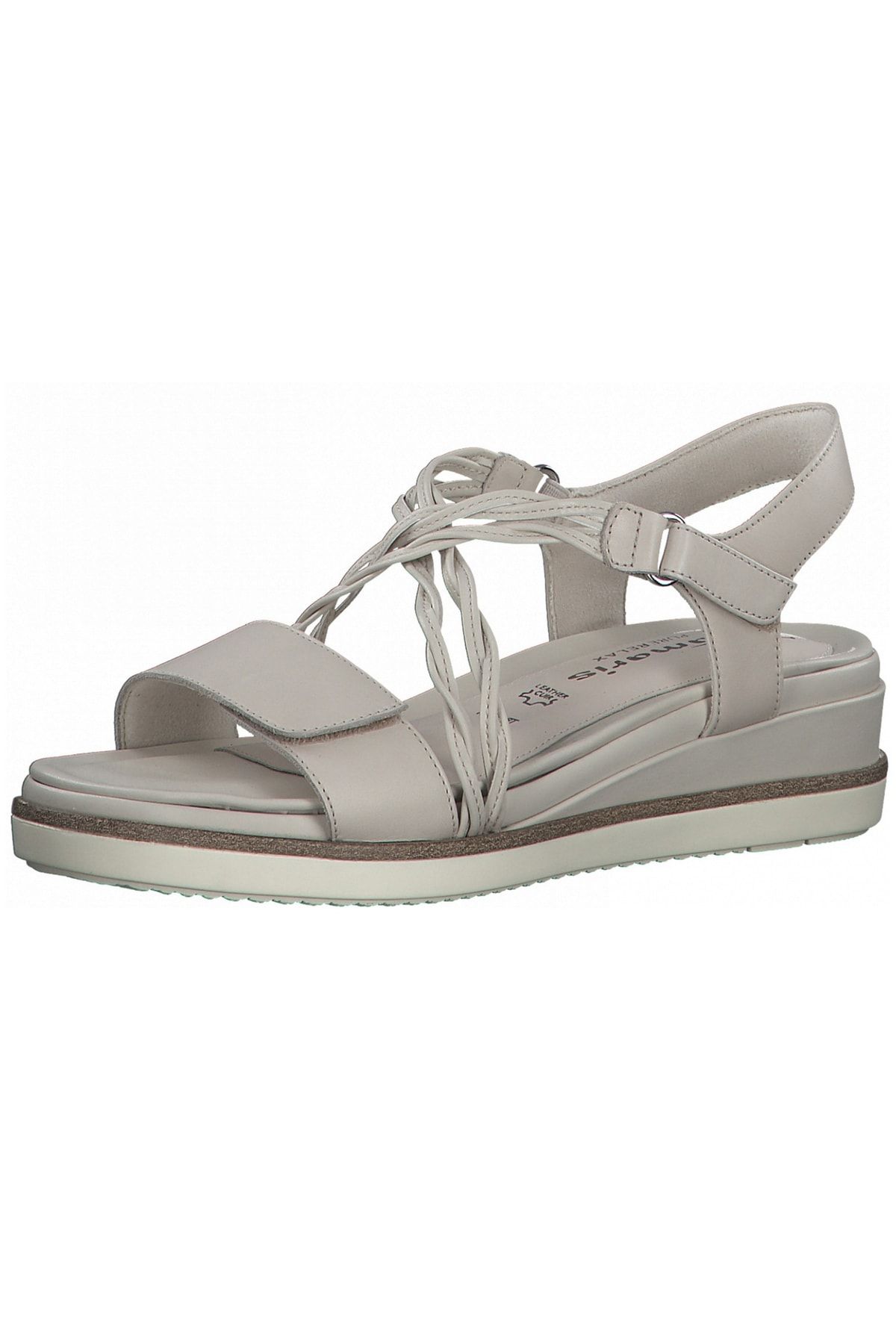 Tamaris Sandalette Beige Flacher Absatz Fast ausverkauft