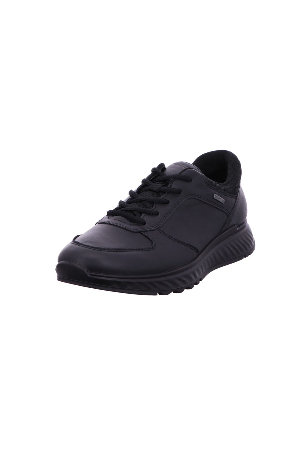 Ecco Sneaker Schwarz Flacher Absatz