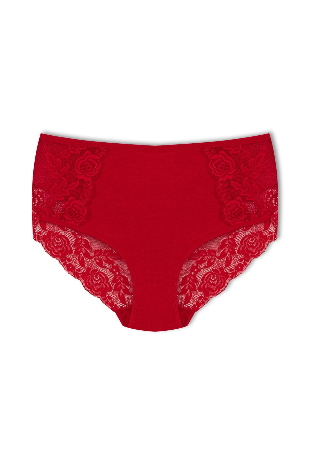 red iç giyim Curve Plus Size Cotton Battal-bato Women's High Waist Panties  Pack of 5 (XL,2XL,3XL,4XL,5XL,6XL) - Trendyol