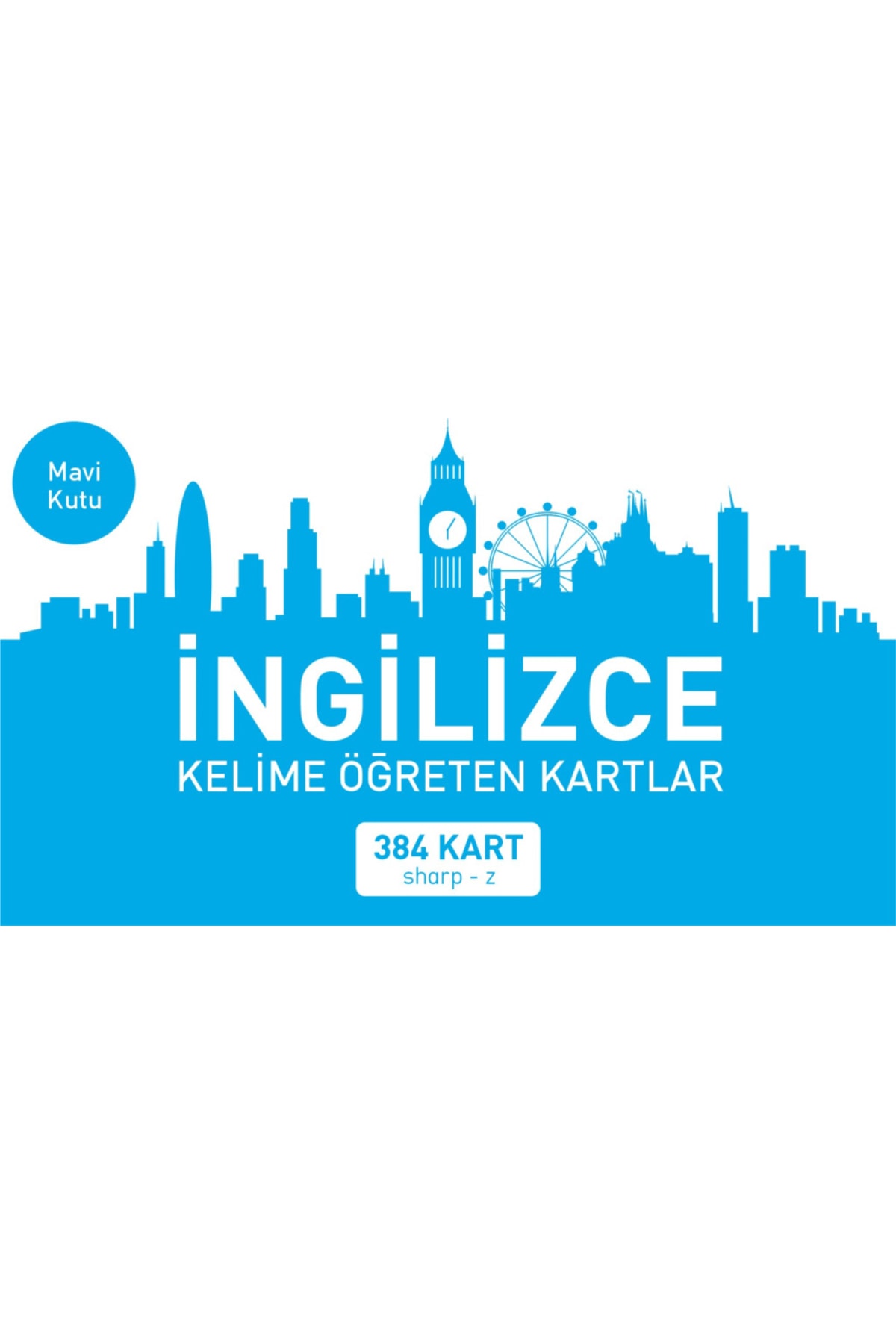 Mavi Kelebek Yayınları Ingilizce Dil Kartları 4 (mavi Kutu)