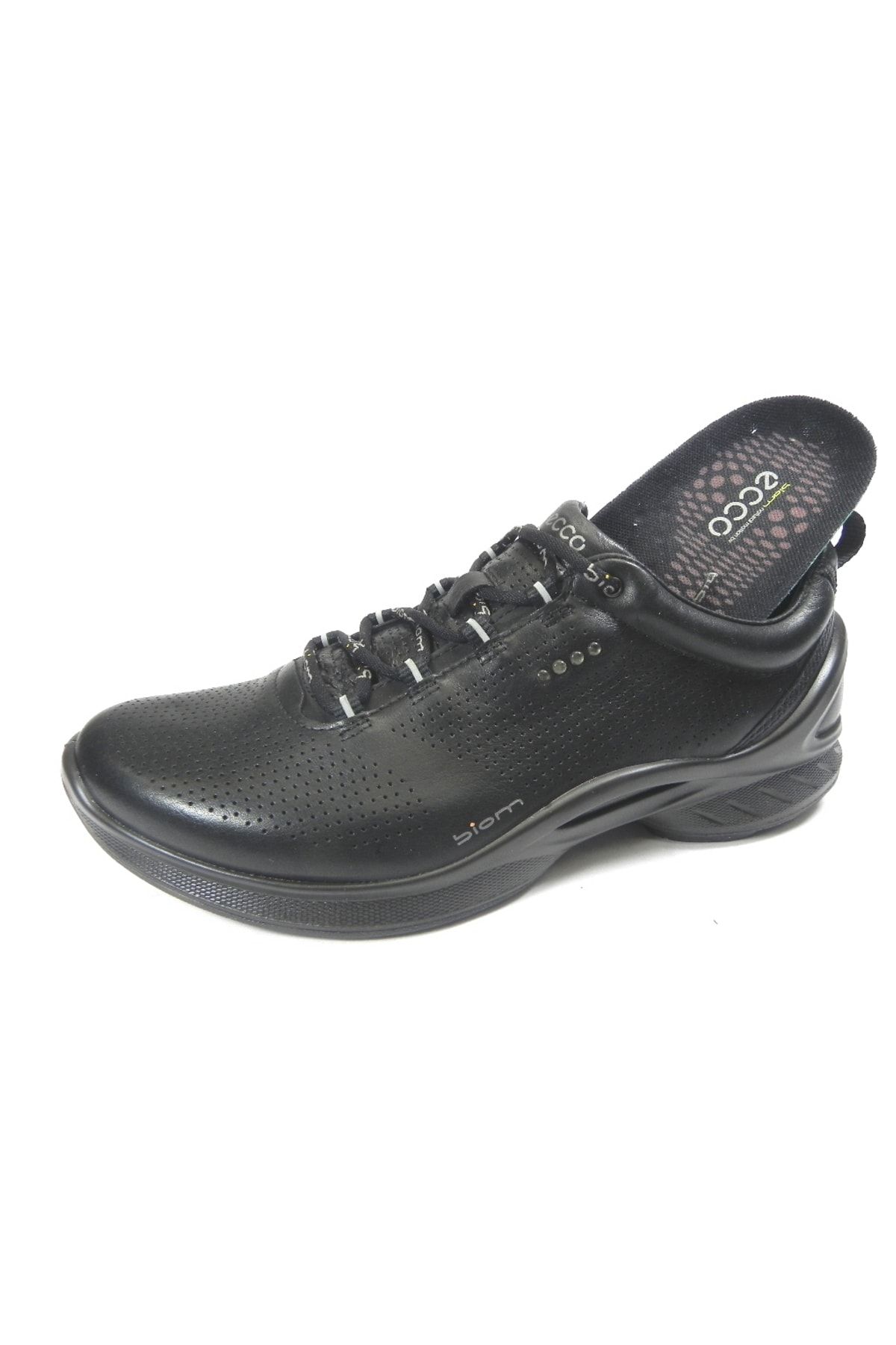 Ecco Walkingschuh Schwarz Flacher Absatz Fast ausverkauft
