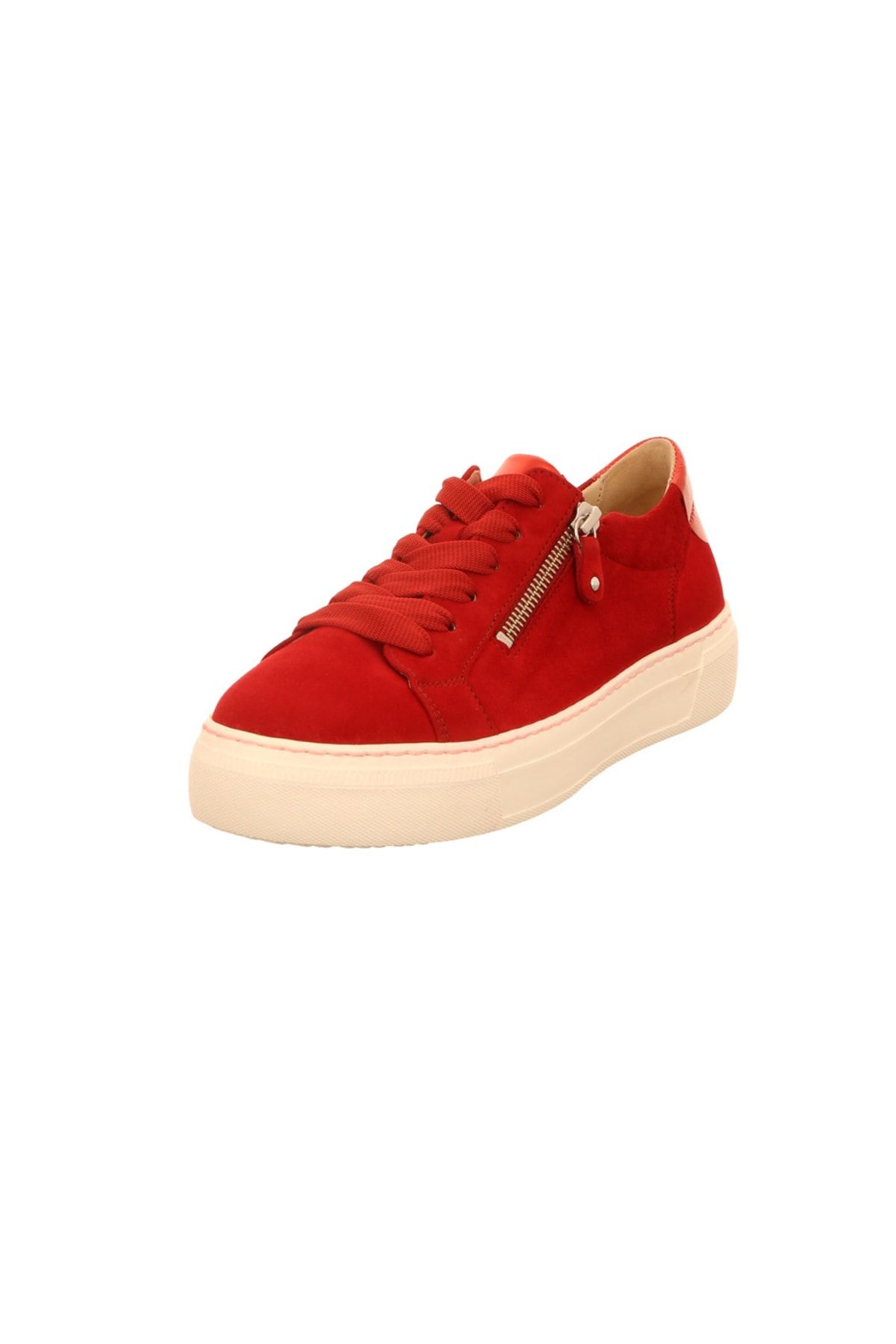 GABOR Sneaker Rot Flacher Absatz Fast ausverkauft