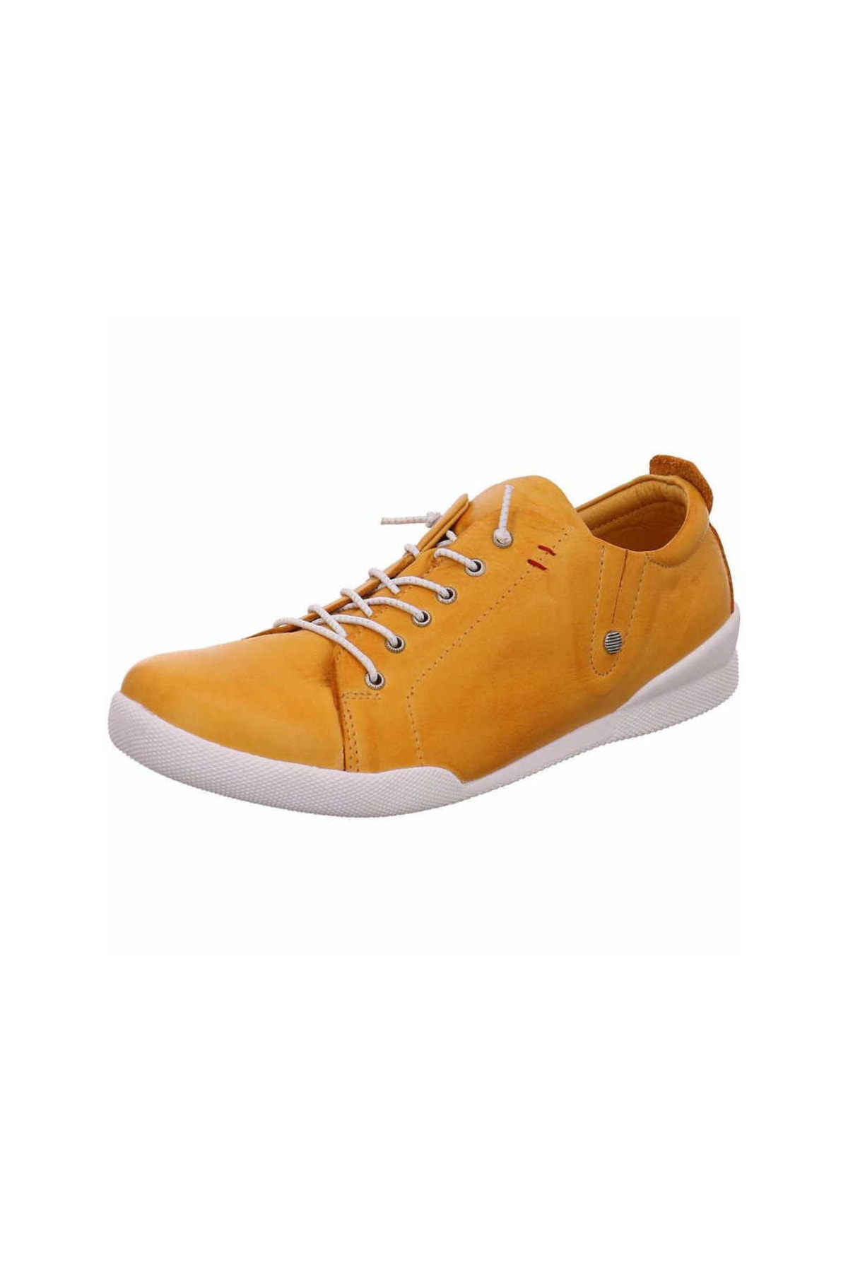 Andrea Conti Sneaker Gelb Flacher Absatz Fast ausverkauft