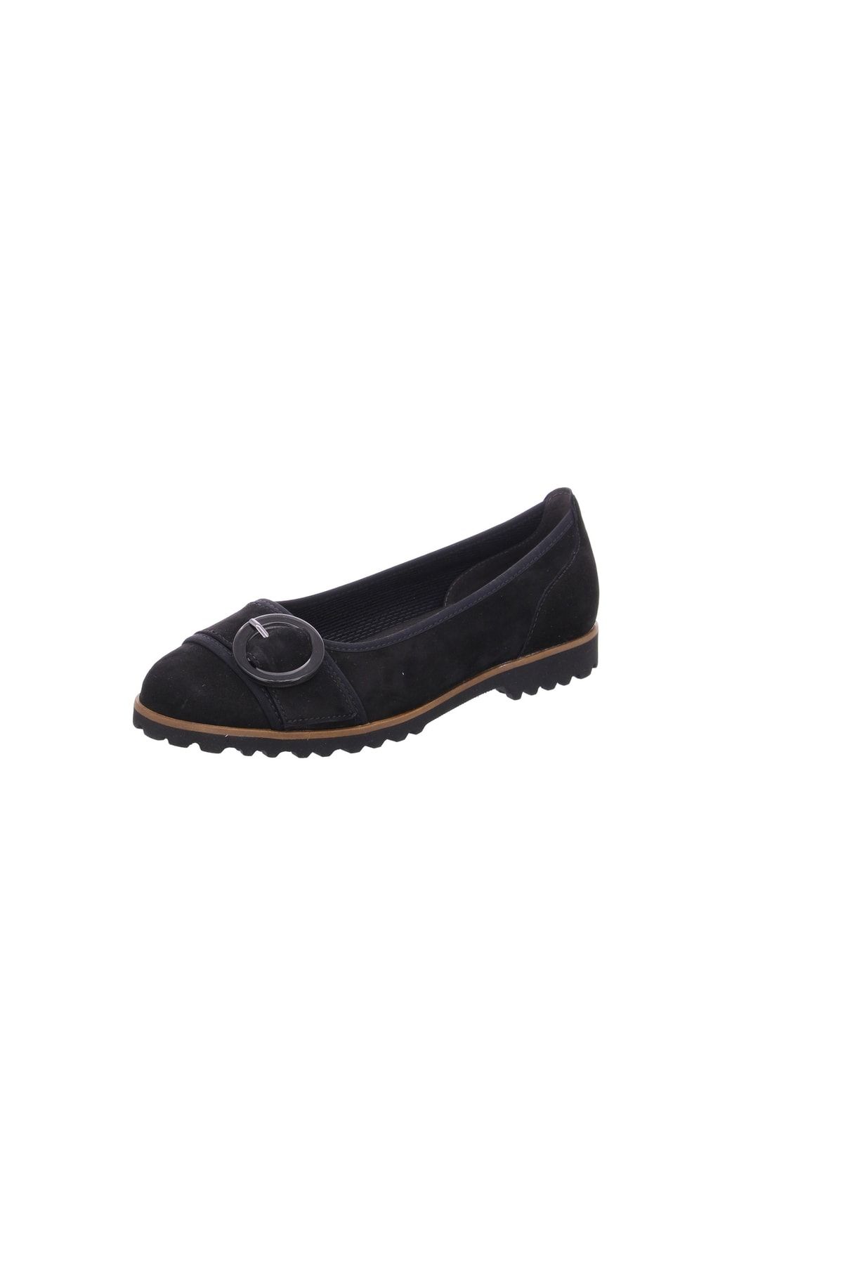 GABOR Ballerina Schwarz Flacher Absatz