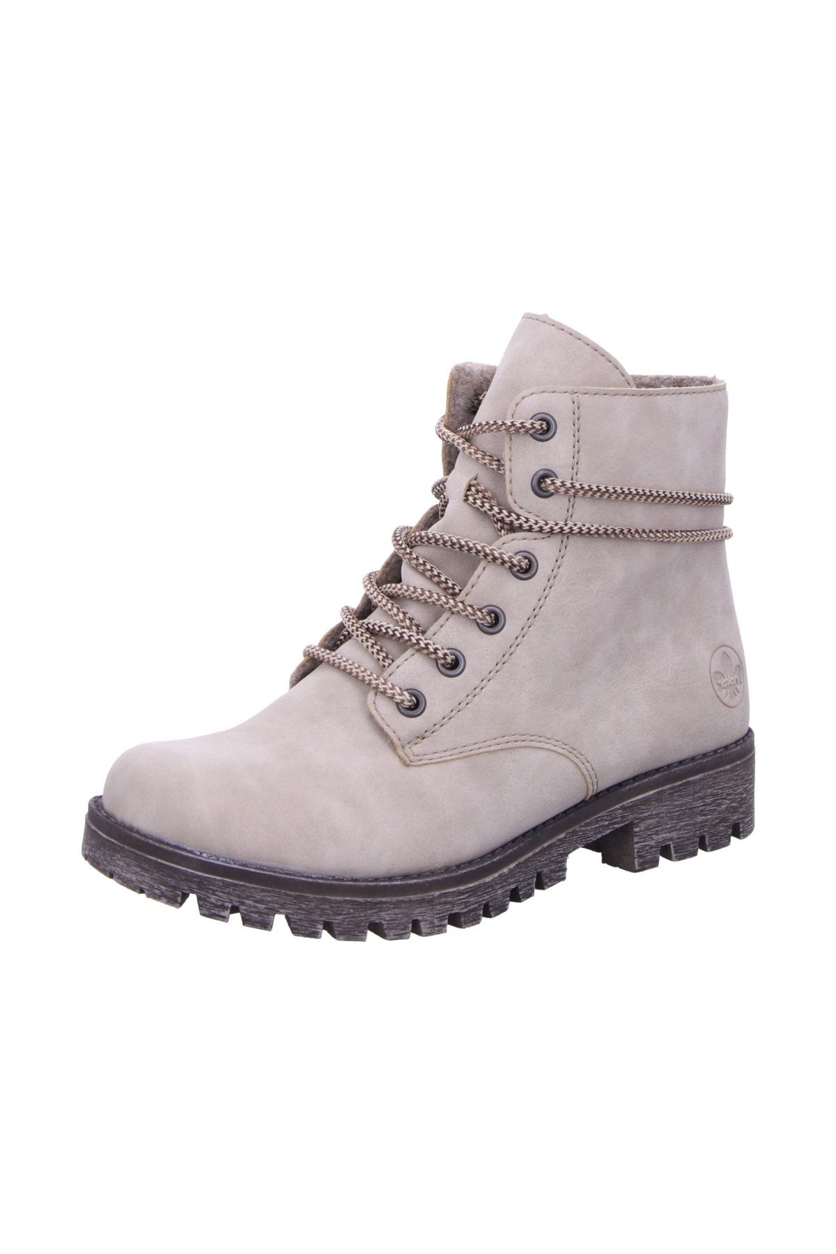 Rieker Stiefelette Beige Flacher Absatz Fast ausverkauft
