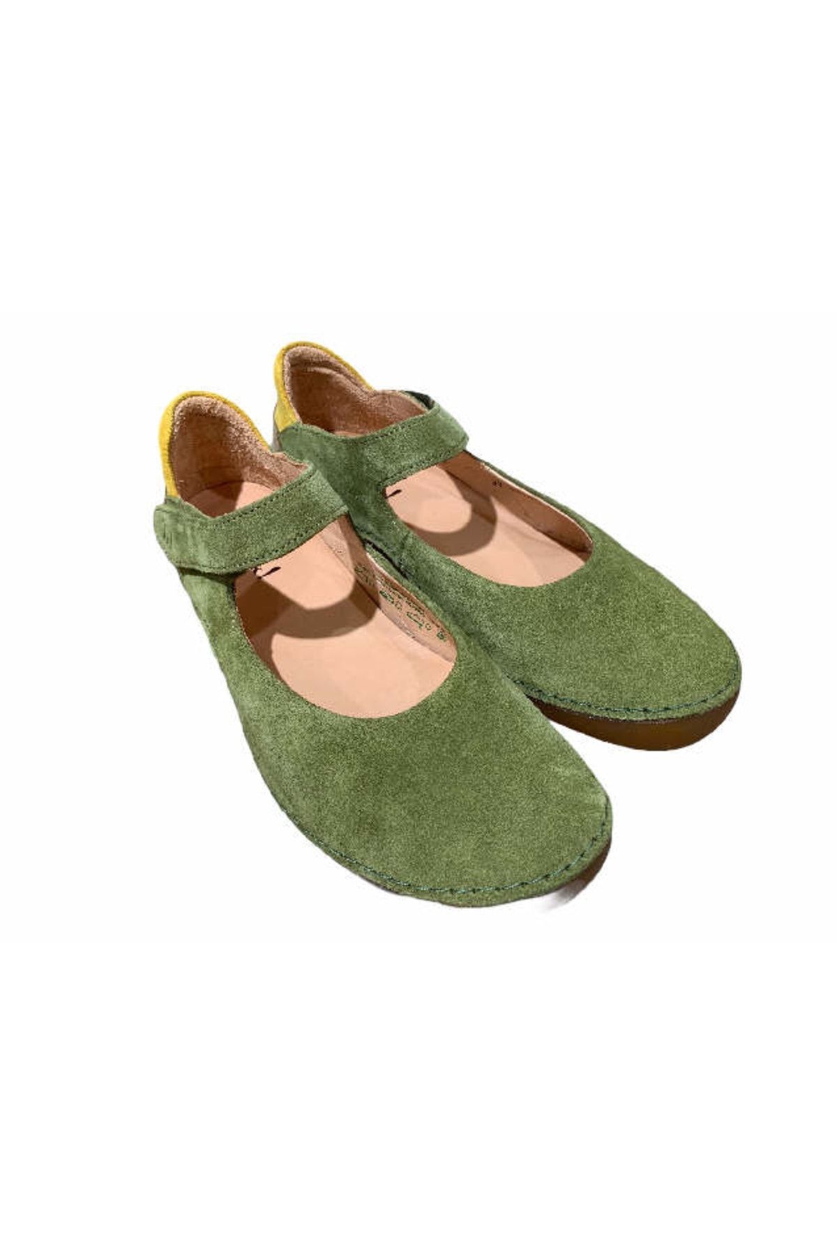 Think! Stiefelette Grün Flacher Absatz Fast ausverkauft