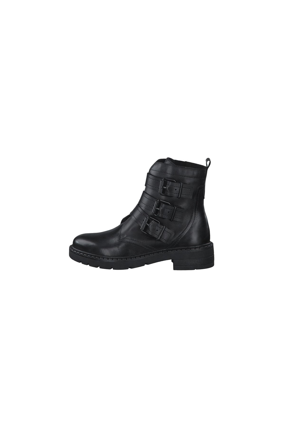 Marco Tozzi Stiefelette Schwarz Flacher Absatz Fast ausverkauft GU9931