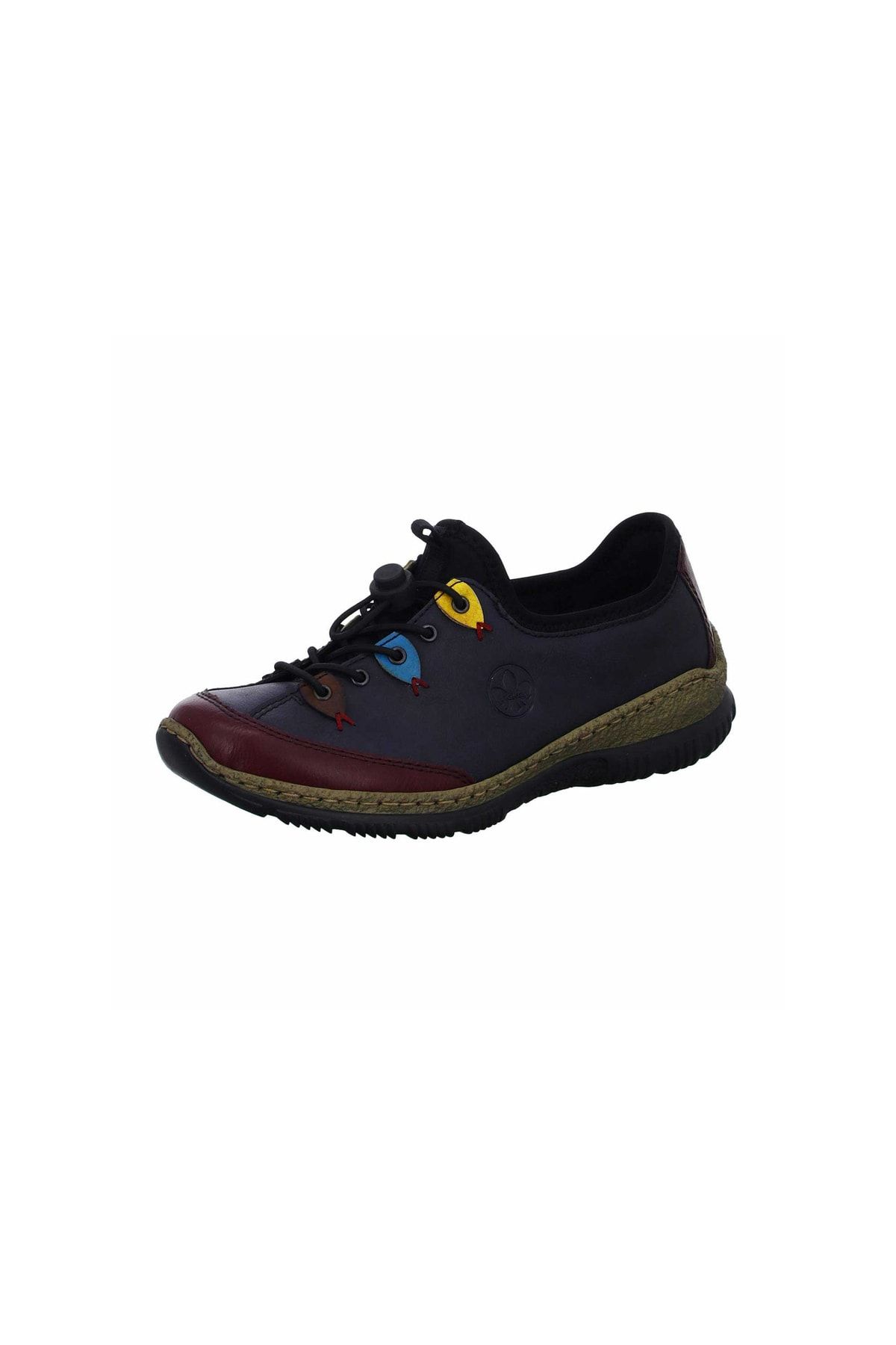 Rieker Walkingschuh Blau Flacher Absatz Fast ausverkauft