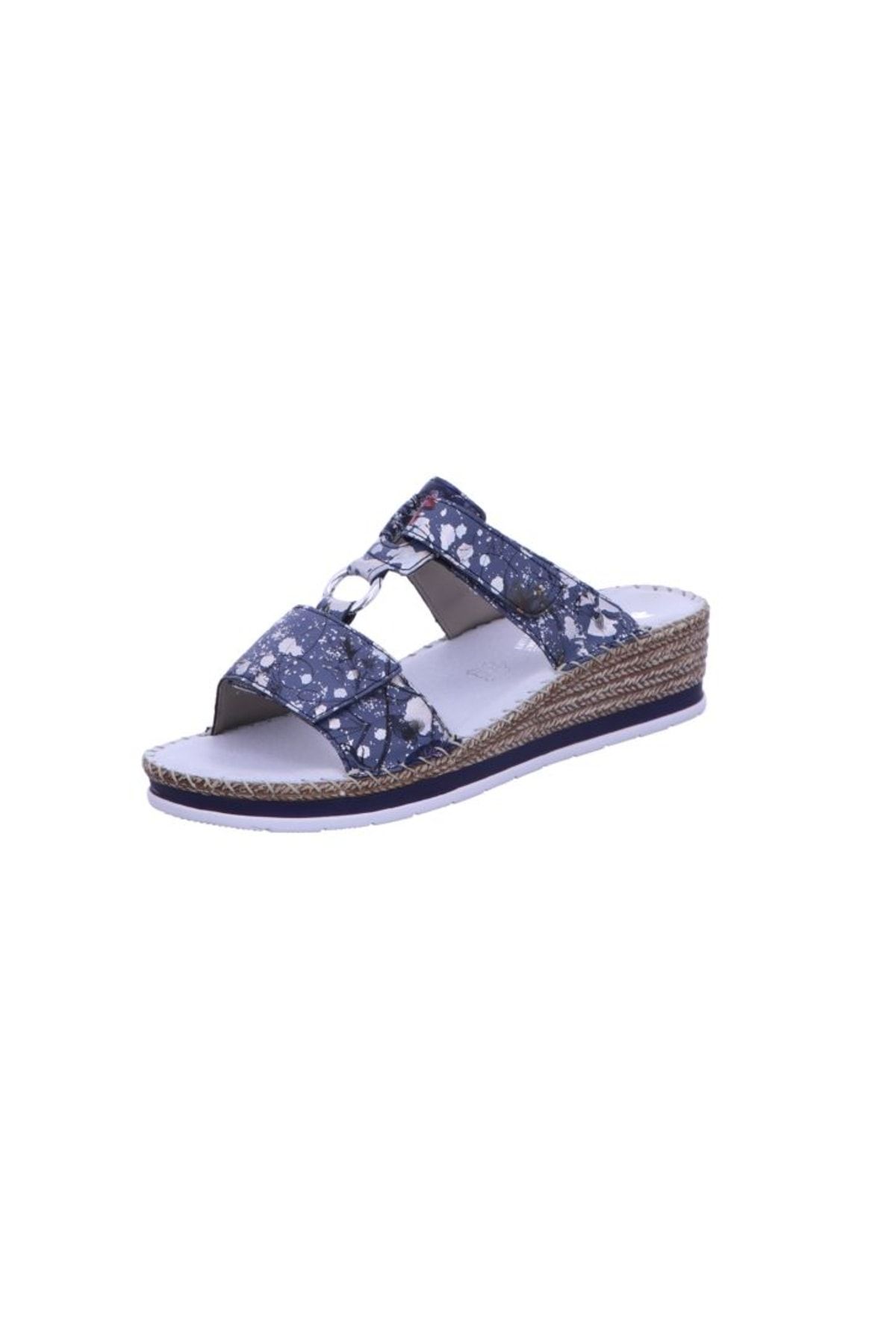 Rieker Espadrilles Blau Flacher Absatz