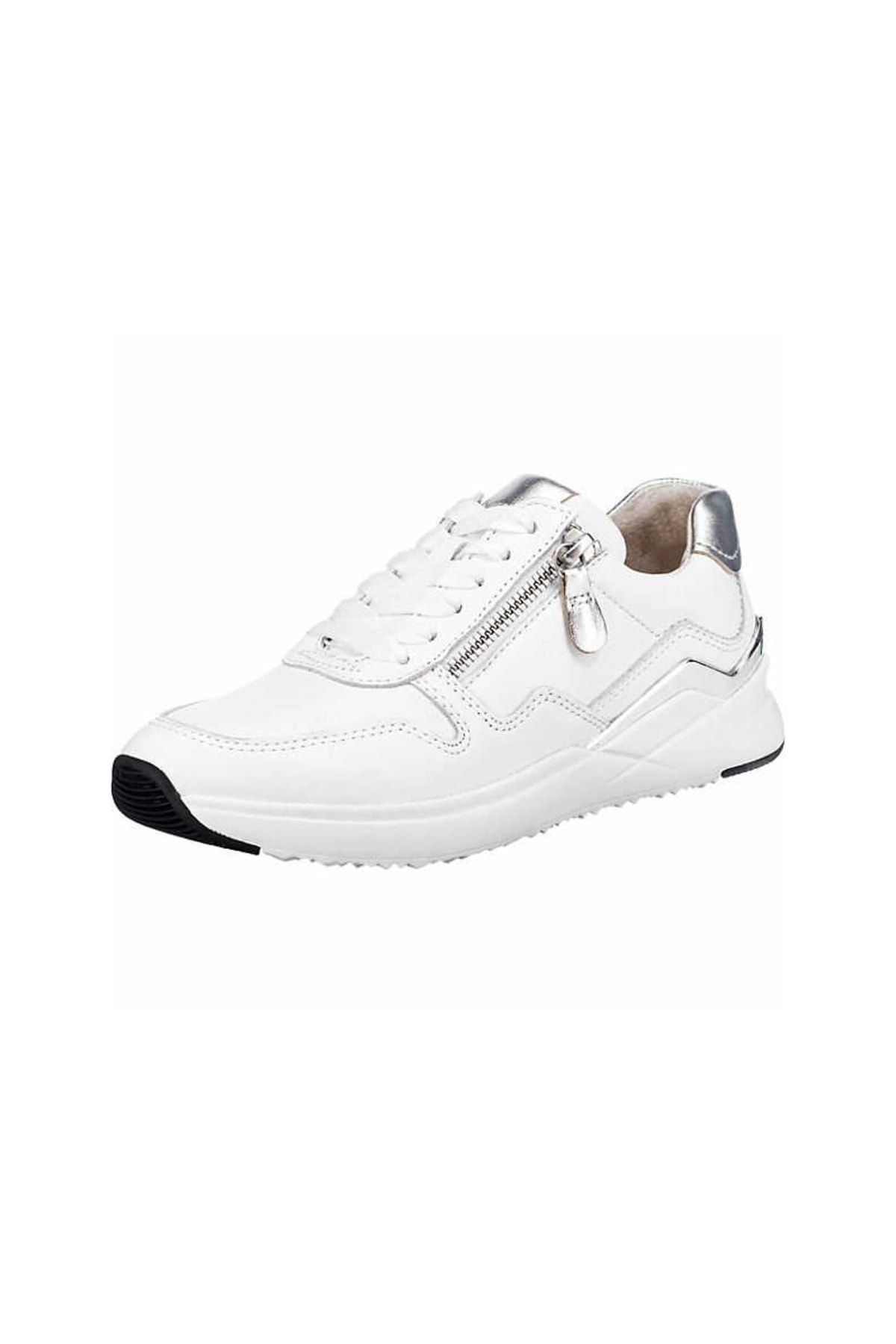 GABOR Sneaker Weiß Flacher Absatz Fast ausverkauft