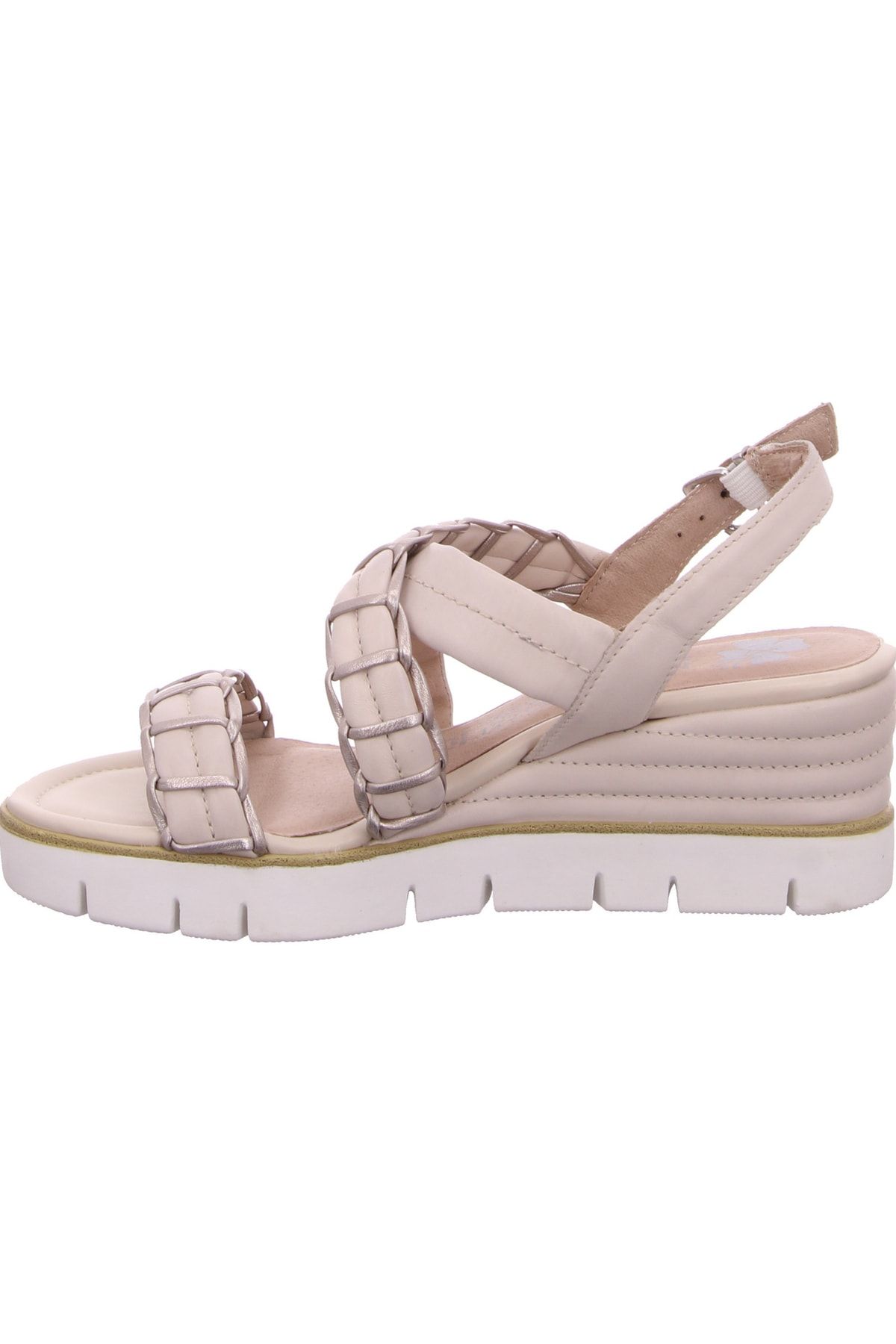 Marco Tozzi Sandalette Beige Flacher Absatz FN7398
