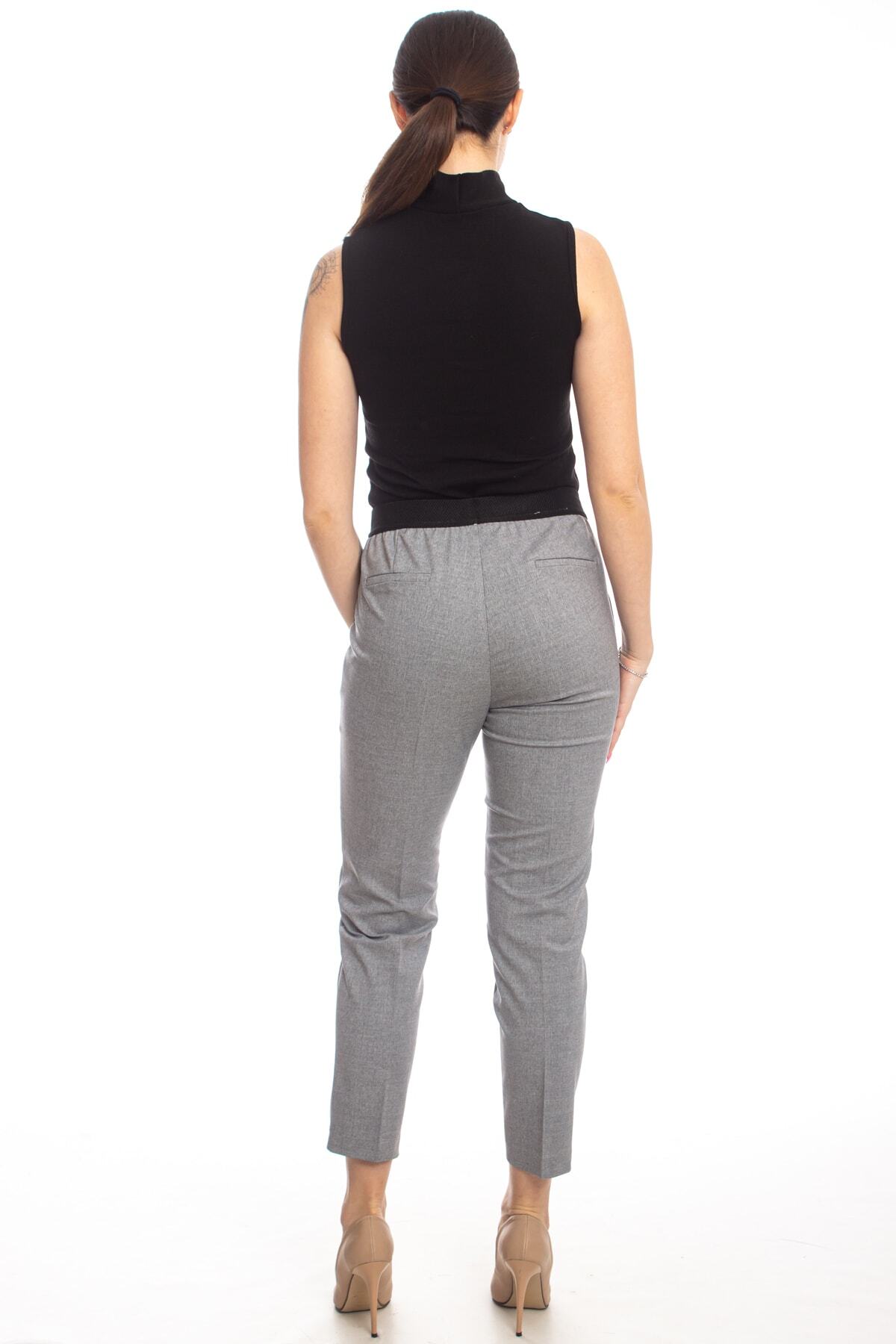 ZARAZA-Elastic Waist Trousers 3