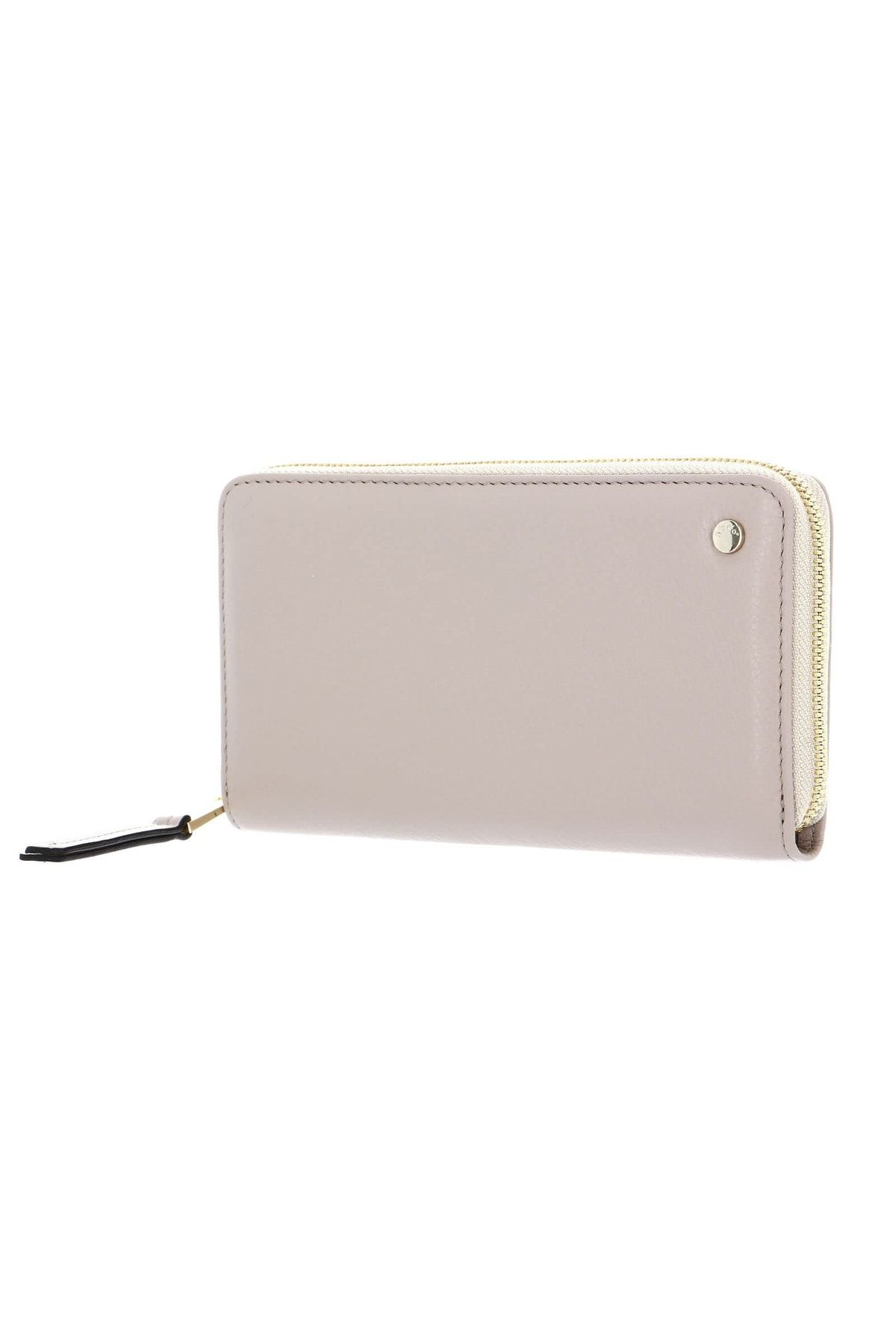 Abro Geldbörse Beige Unifarben Fast ausverkauft