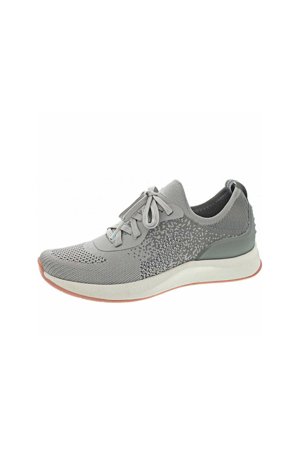 Tamaris Sneaker Grau Flacher Absatz