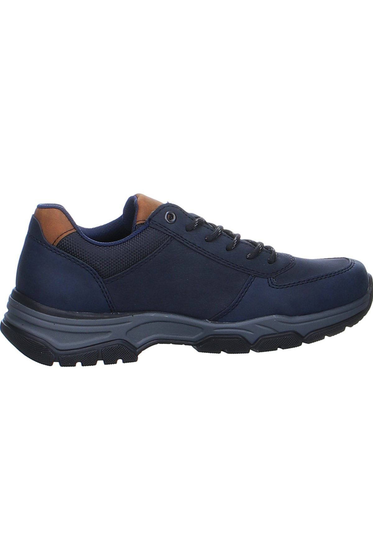 Rieker Walkingschuh Dunkelblau Flacher Absatz Fast ausverkauft