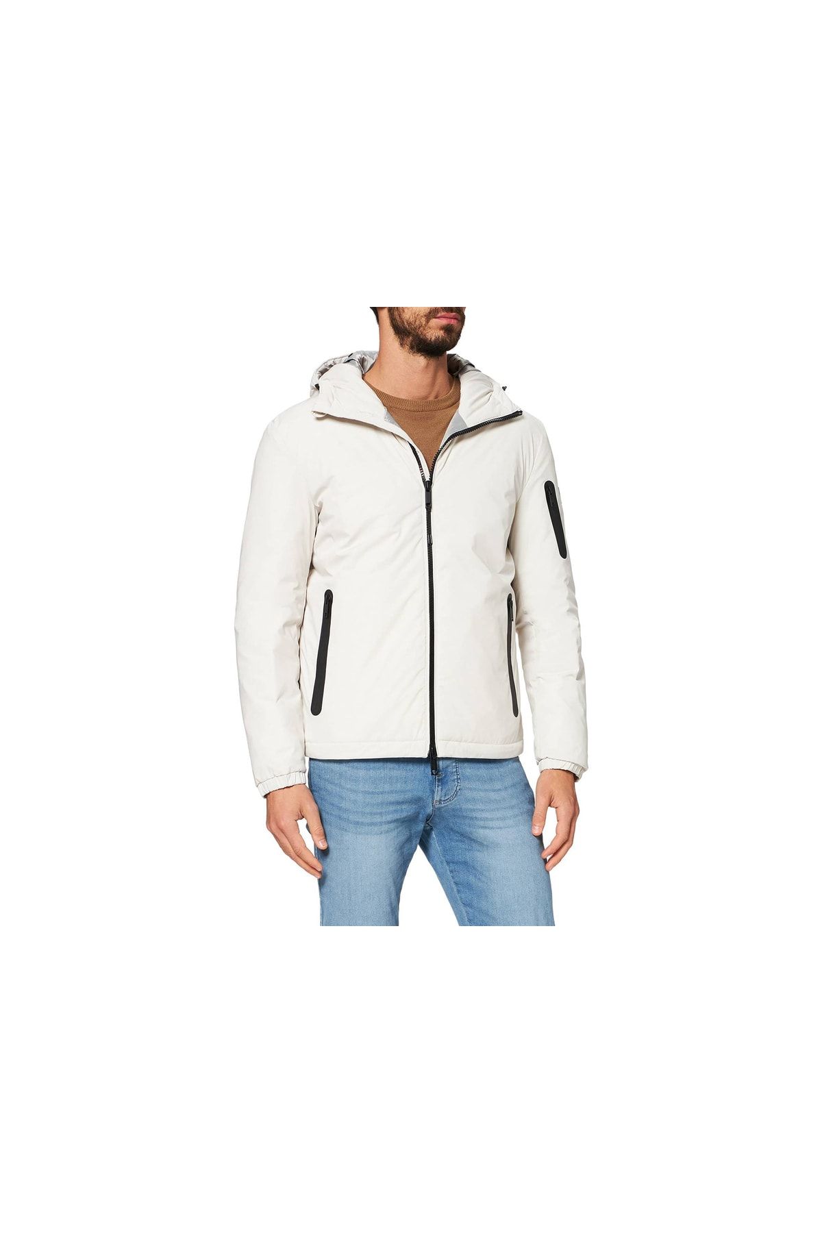 STRELLSON Jacke Ecru Regular Fit Fast ausverkauft