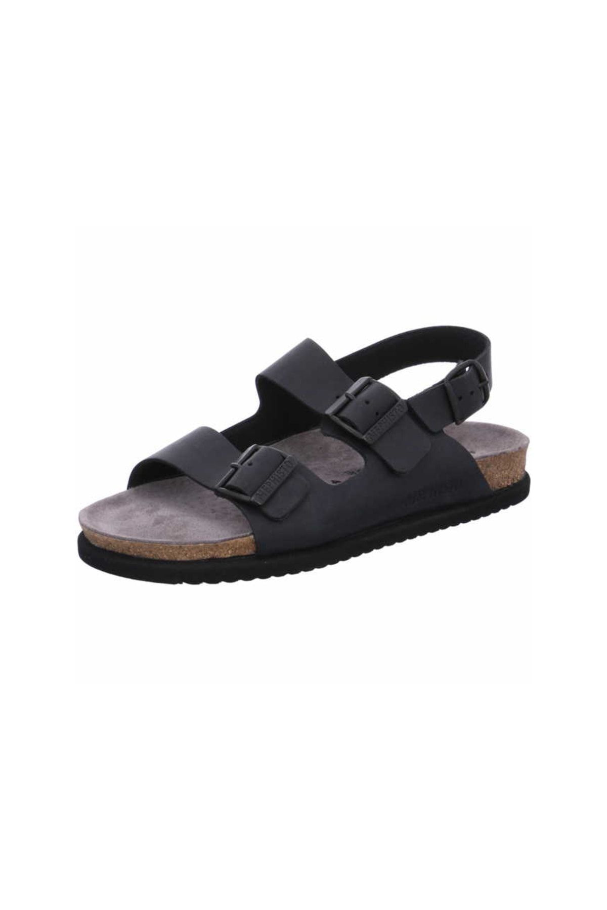 Mephisto Sandalette Schwarz Flacher Absatz Fast ausverkauft