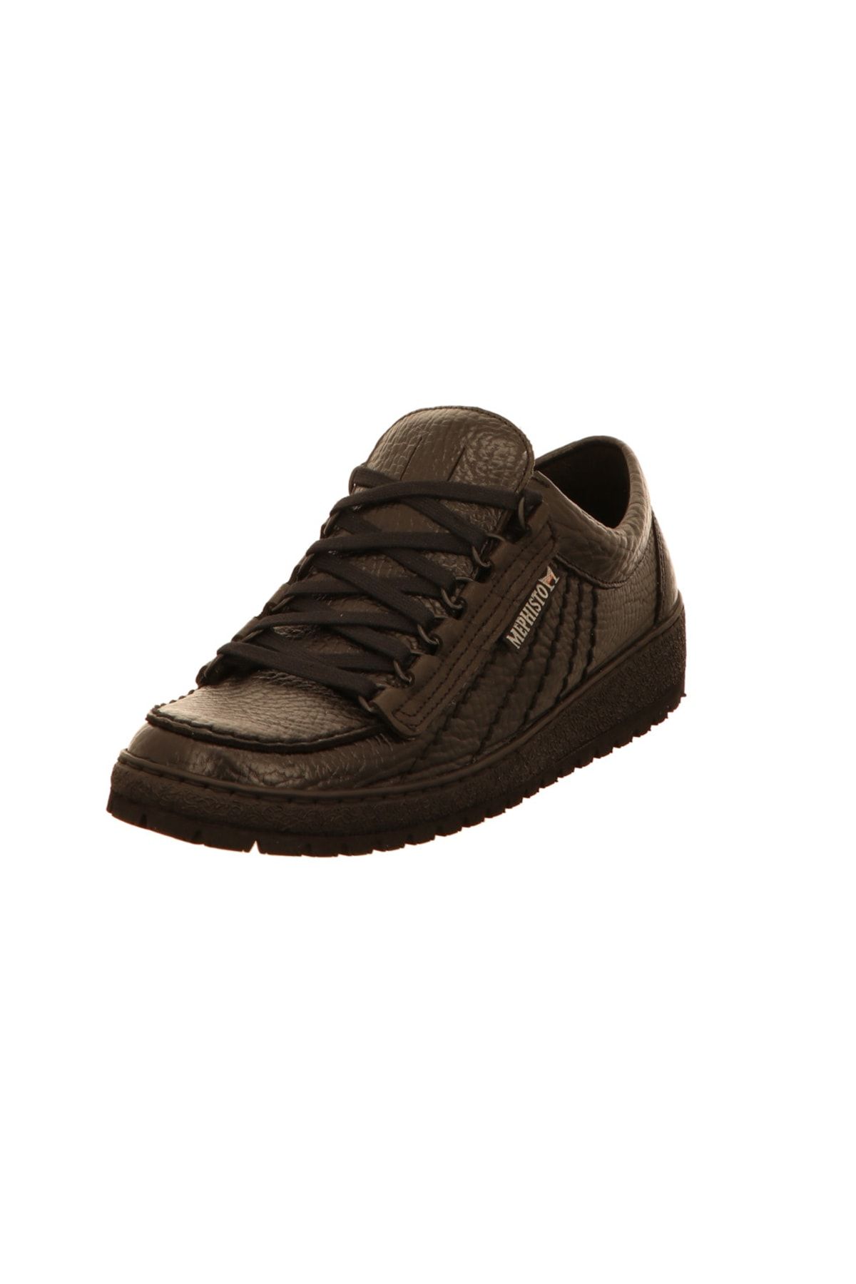 Mephisto Walkingschuh Schwarz Flacher Absatz Fast ausverkauft