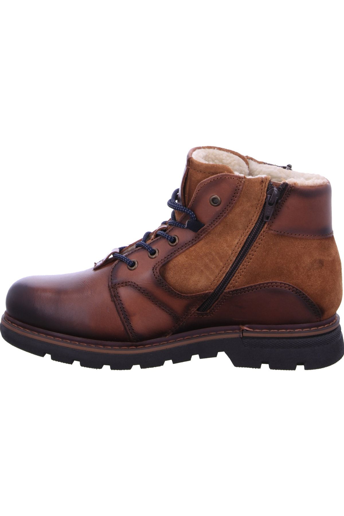 BUGATTI Stiefelette Braun Flacher Absatz Fast ausverkauft EH8511