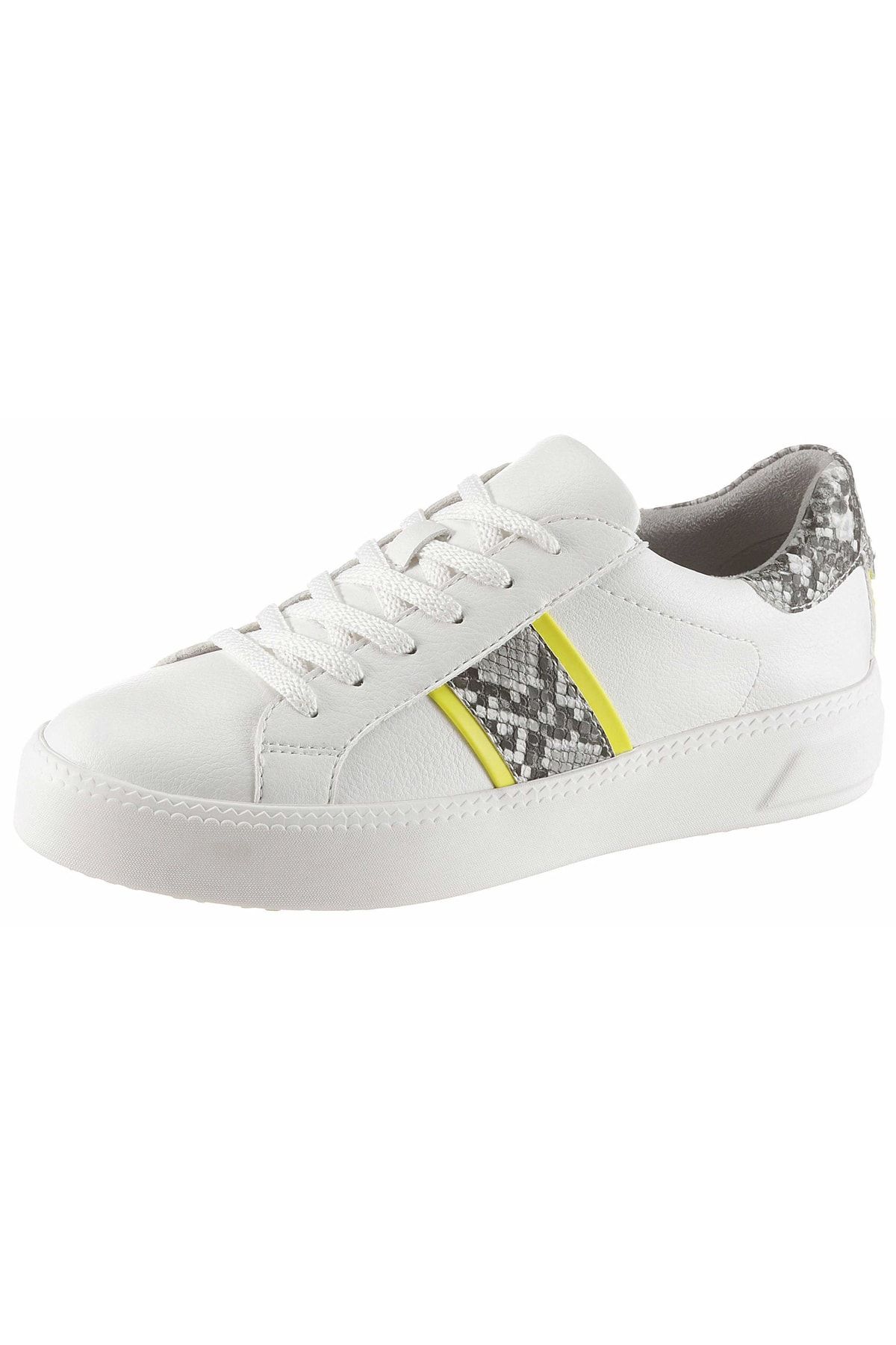 Tamaris Sneaker Weiß Flacher Absatz Fast ausverkauft