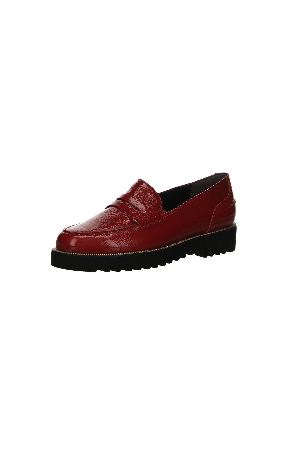 Paul Green Pantolette Rot Flacher Absatz Fast ausverkauft