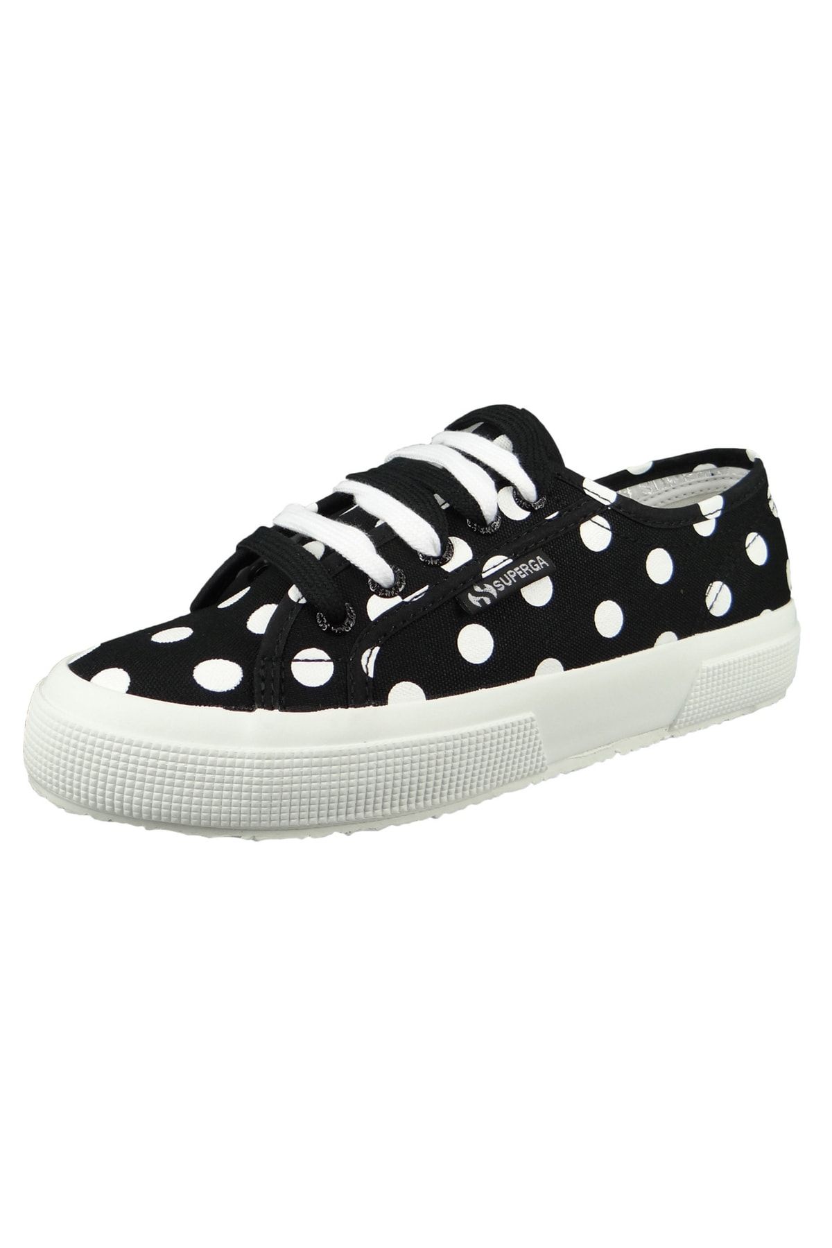 Superga Walkingschuh Schwarz Flacher Absatz Fast ausverkauft