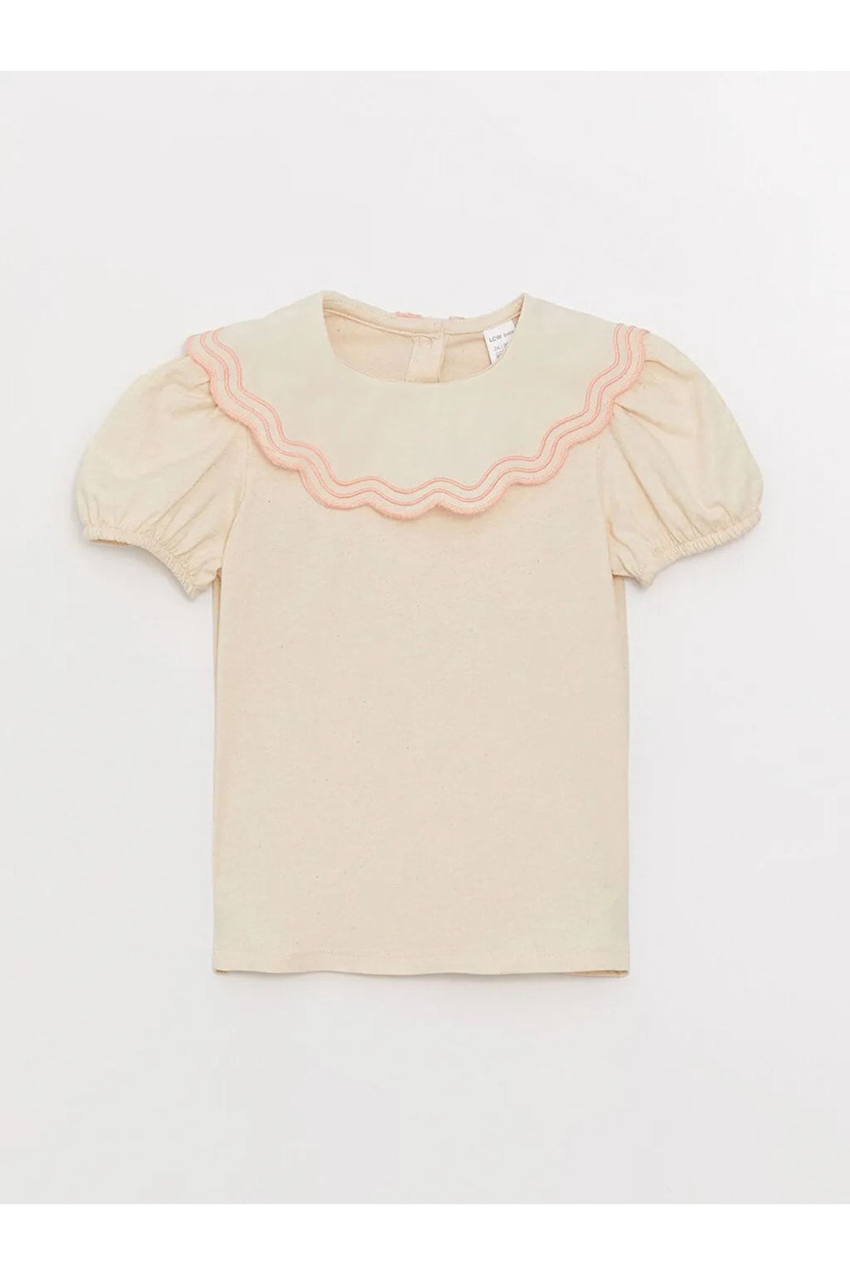 LC Waikiki T-Shirt Ecru Regular Fit