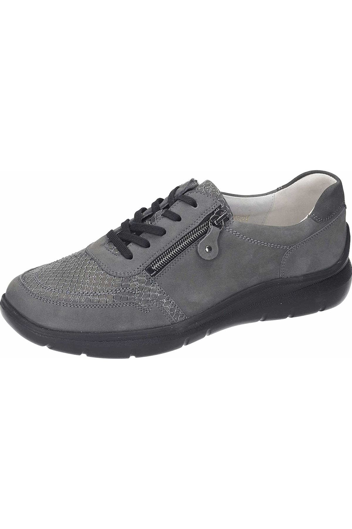 Waldläufer Walkingschuh Grau Flacher Absatz Fast ausverkauft