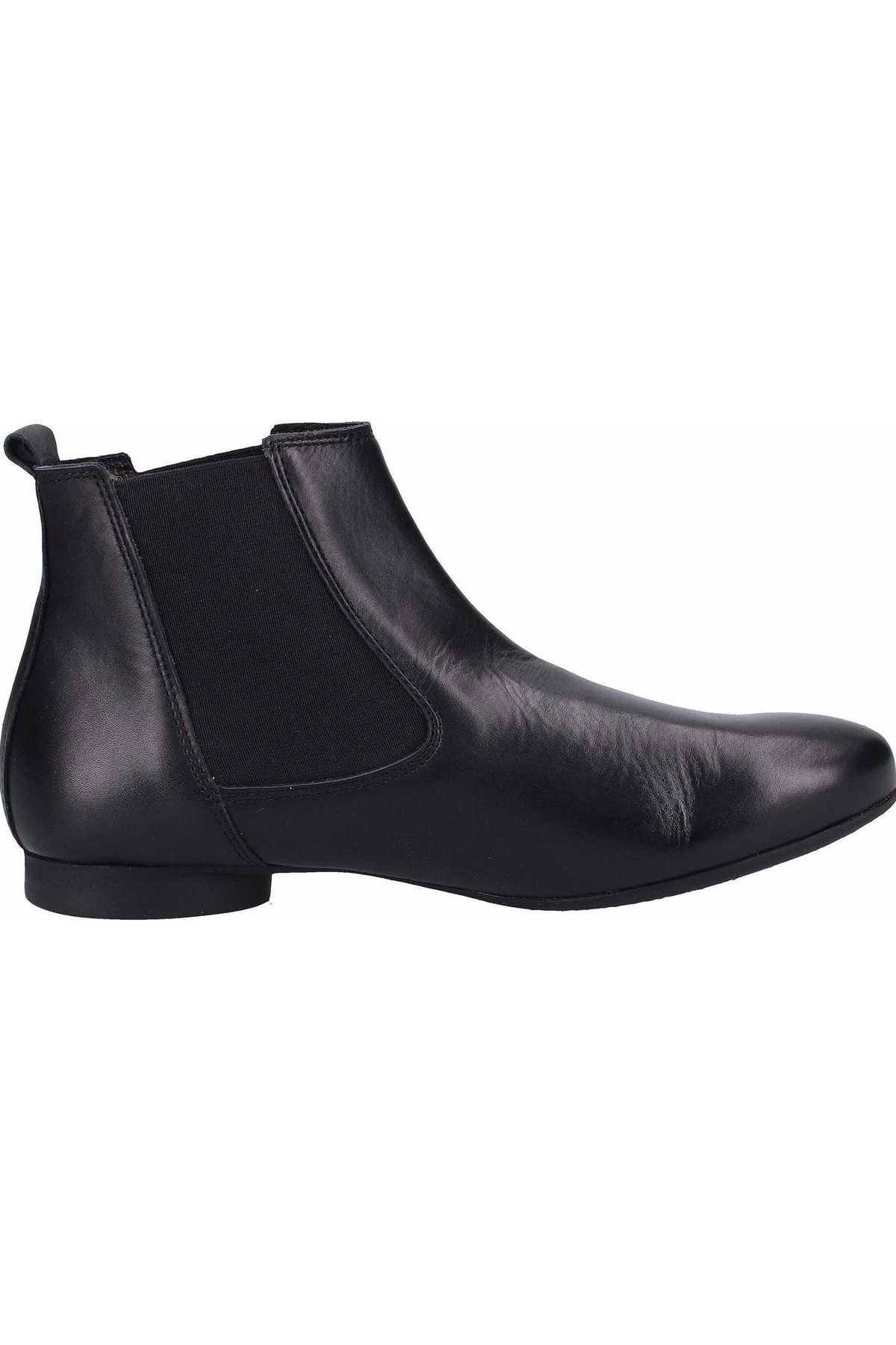 Think! Stiefelette Schwarz Flacher Absatz Fast ausverkauft HE8876